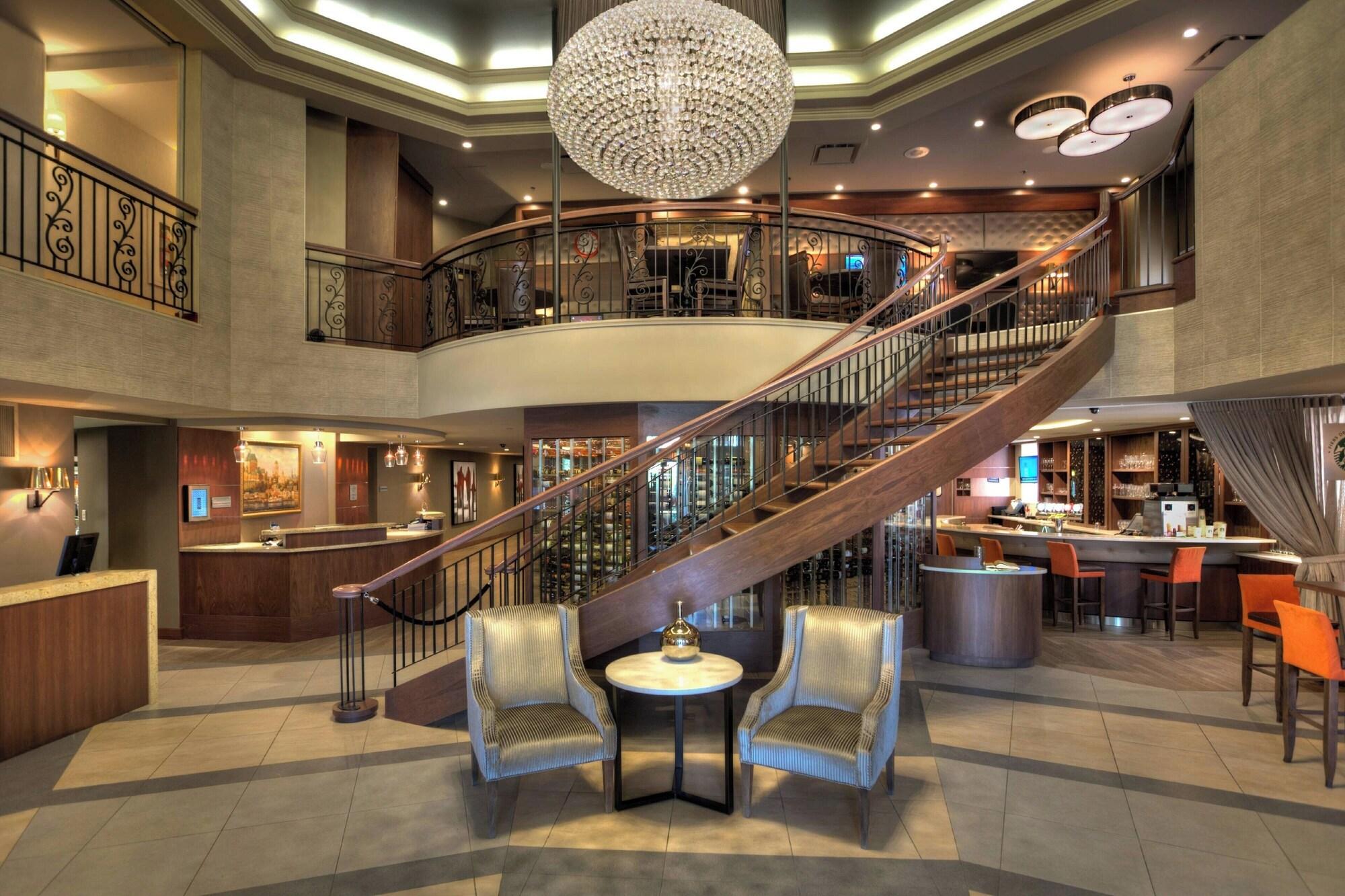Vista Lobby Quebec City Marriott Downtown