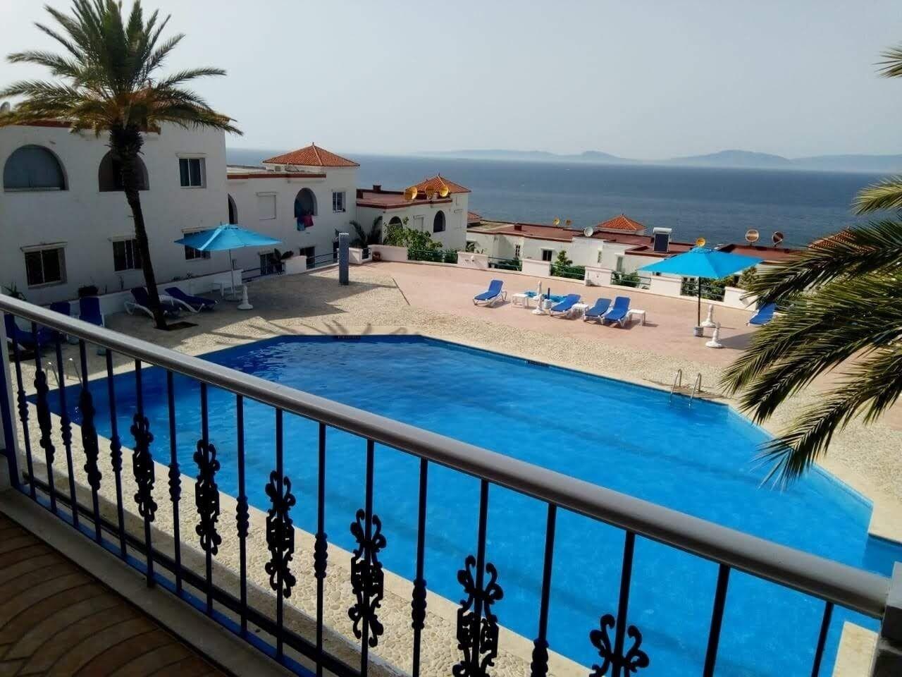 Vista Piscina Basma Tarifa Beach