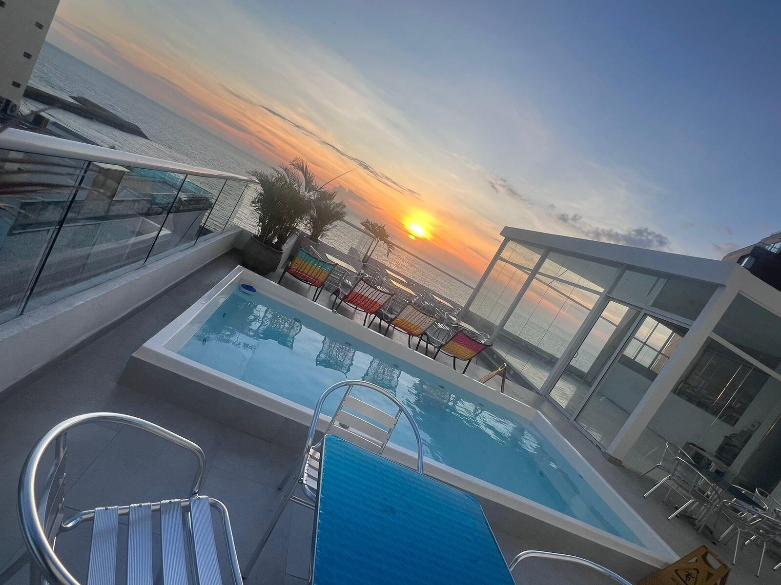 Vista Piscina Hotel Hernandez CTG