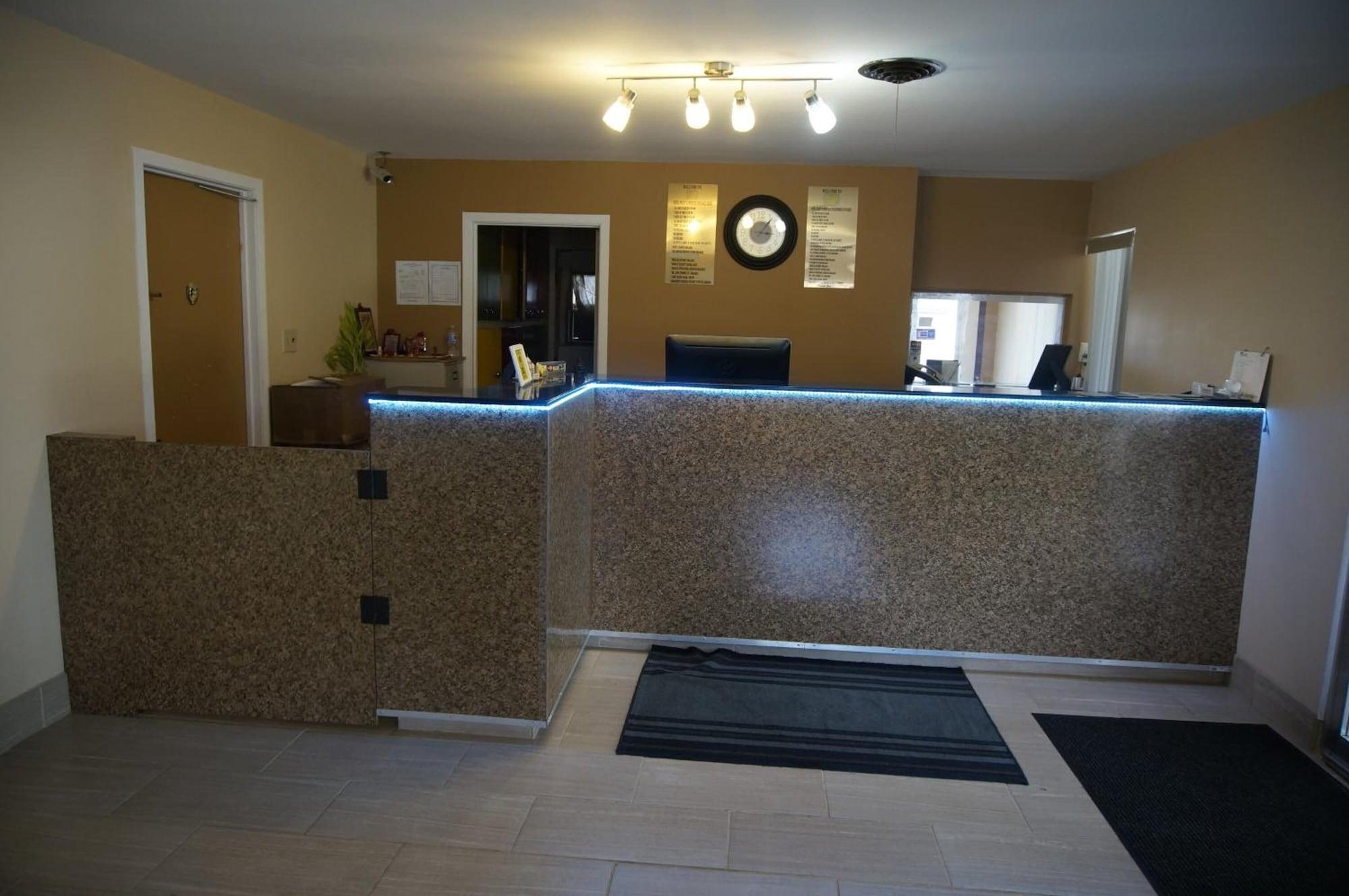 Vista Lobby Budget Inn Malvern