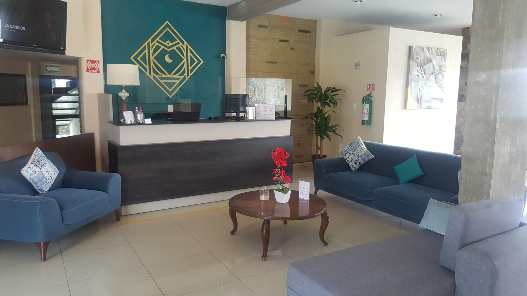 Vista Lobby Hotel Mirante Tlaxcala
