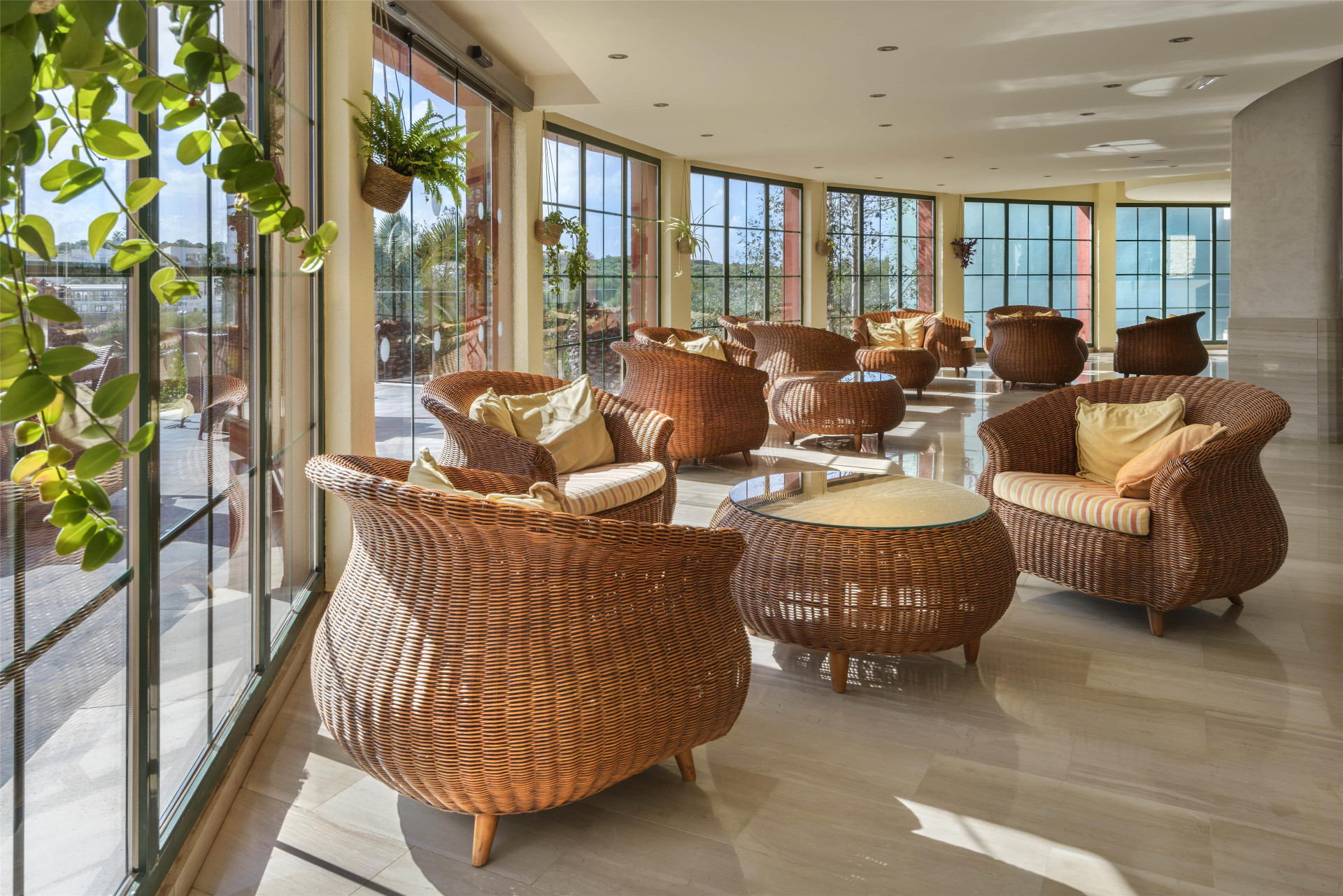 Vista Lobby Occidental Menorca