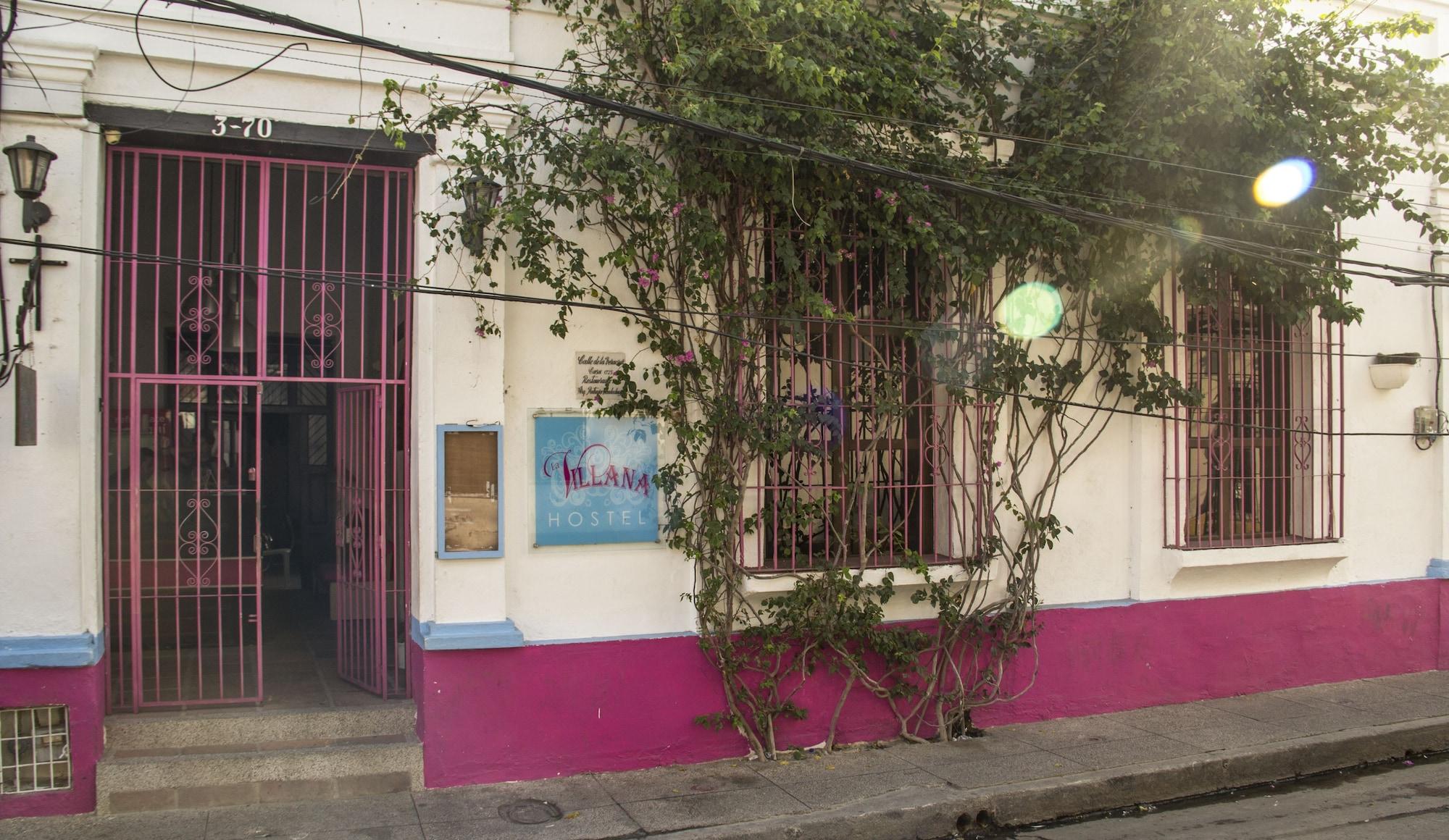 Vista Lobby La Villana Hostel