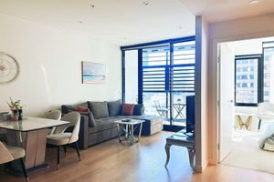 Arriendo temporal - Cozy City-view 1 bed+study home in the central CBD