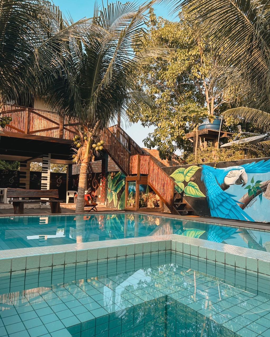 Vista Piscina Pousada Tupaiu Alter Do Chão