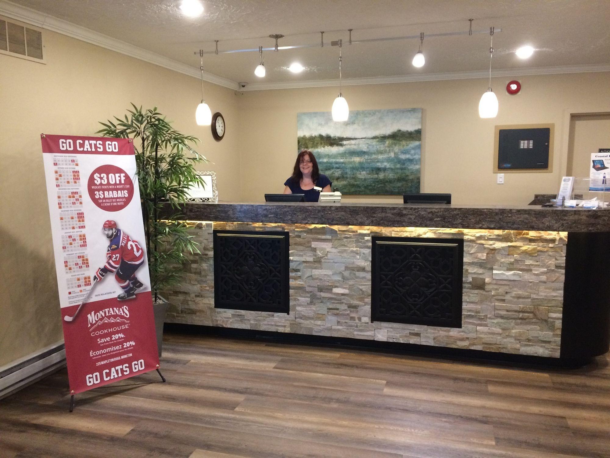 Vista Lobby Coastal Inn Moncton Dieppe