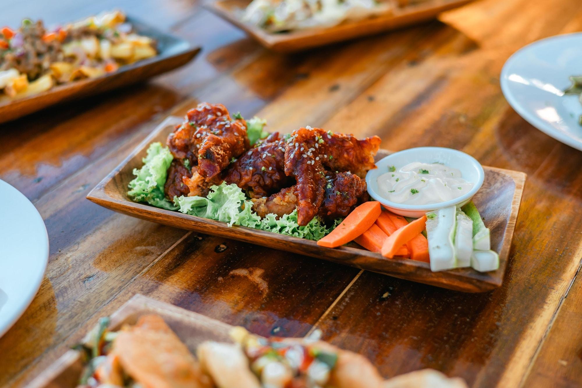 Restaurant Mad Monkey Hostel Nacpan Beach - Adults Only