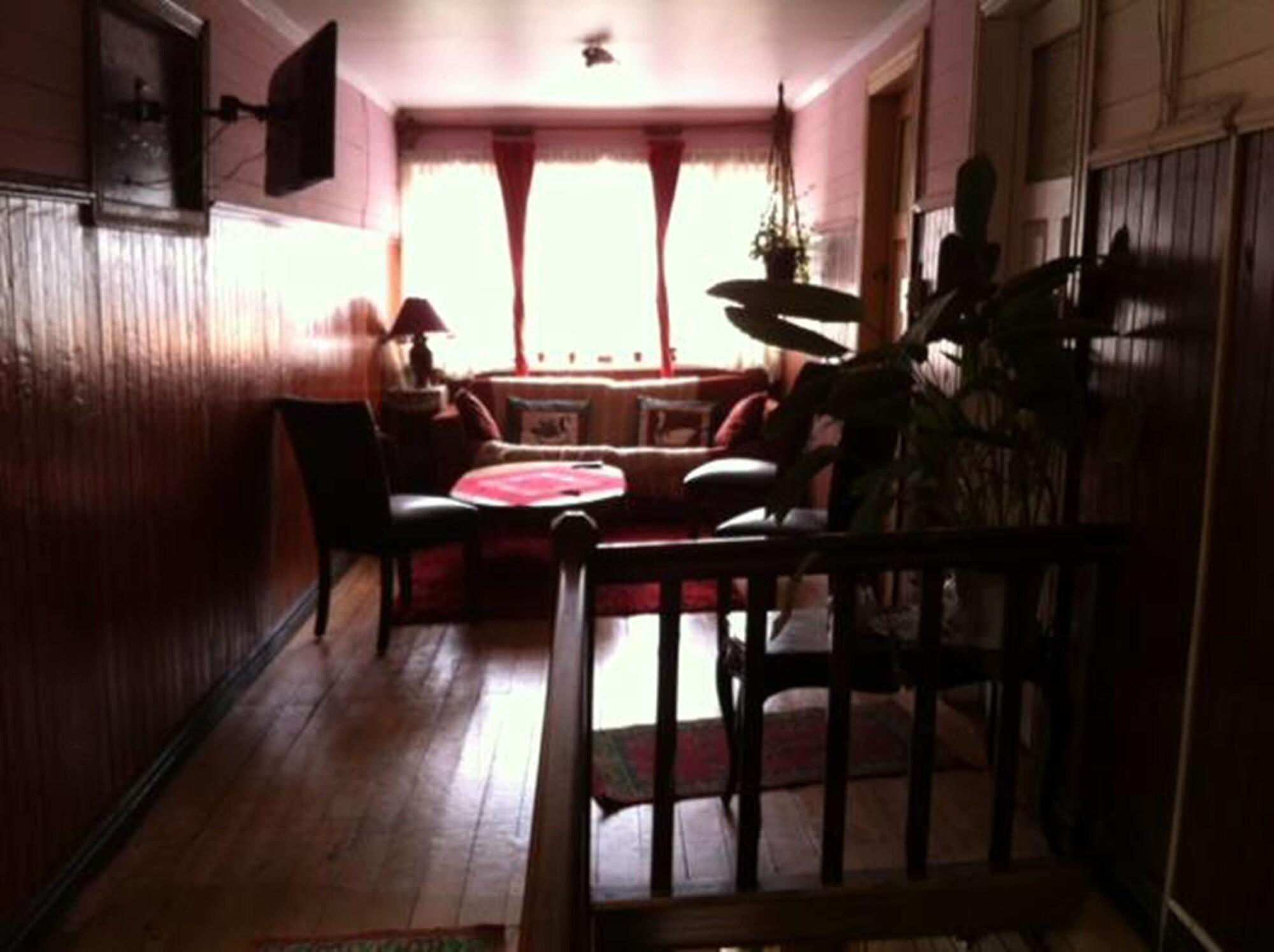 Vista Lobby Hostal Patrimonial Angelmo