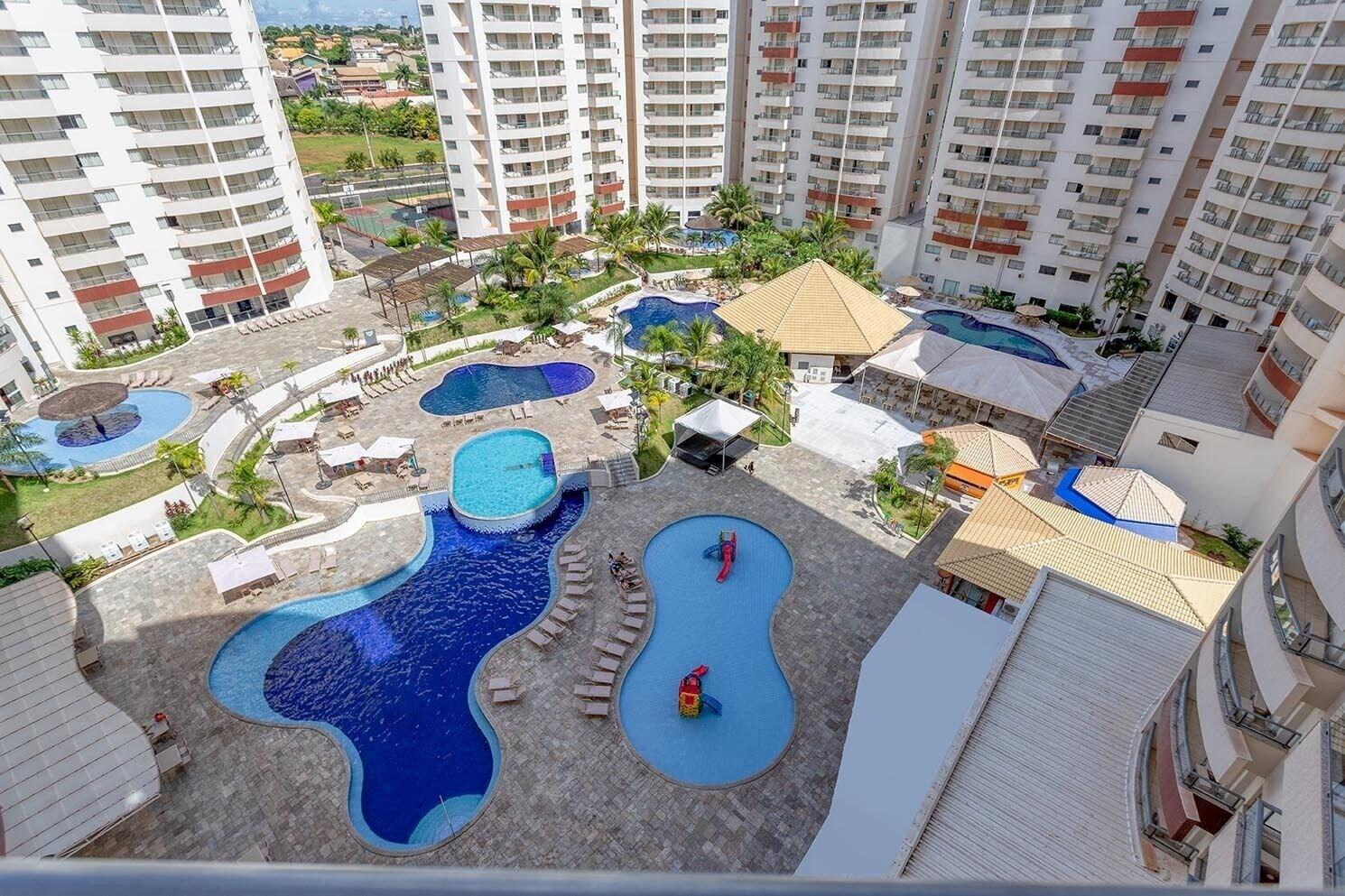 Vista Piscina Wyndham Royal Star Thermas Resort