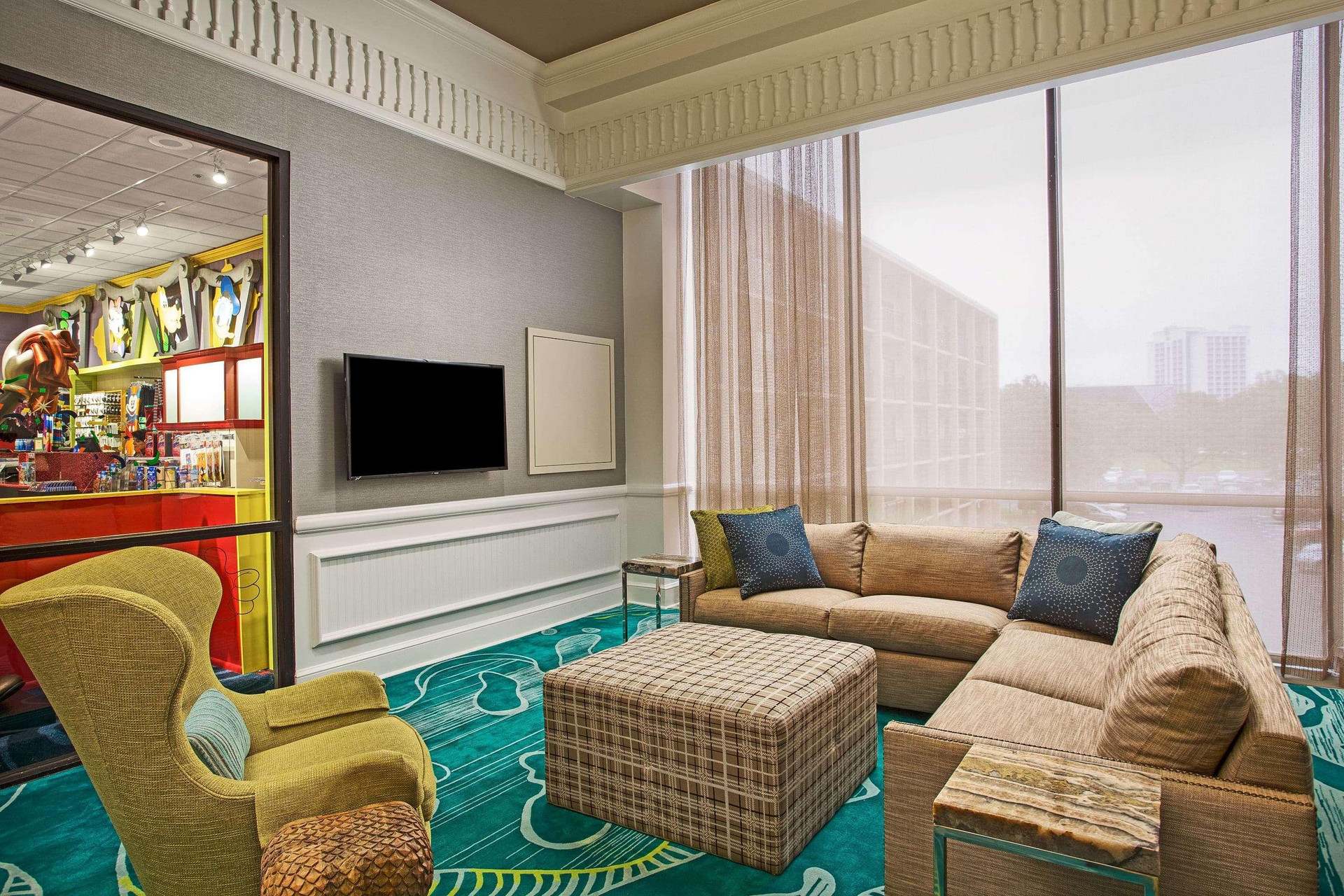 Vista Lobby Wyndham Lake Buena Vista – Disney Springs Area