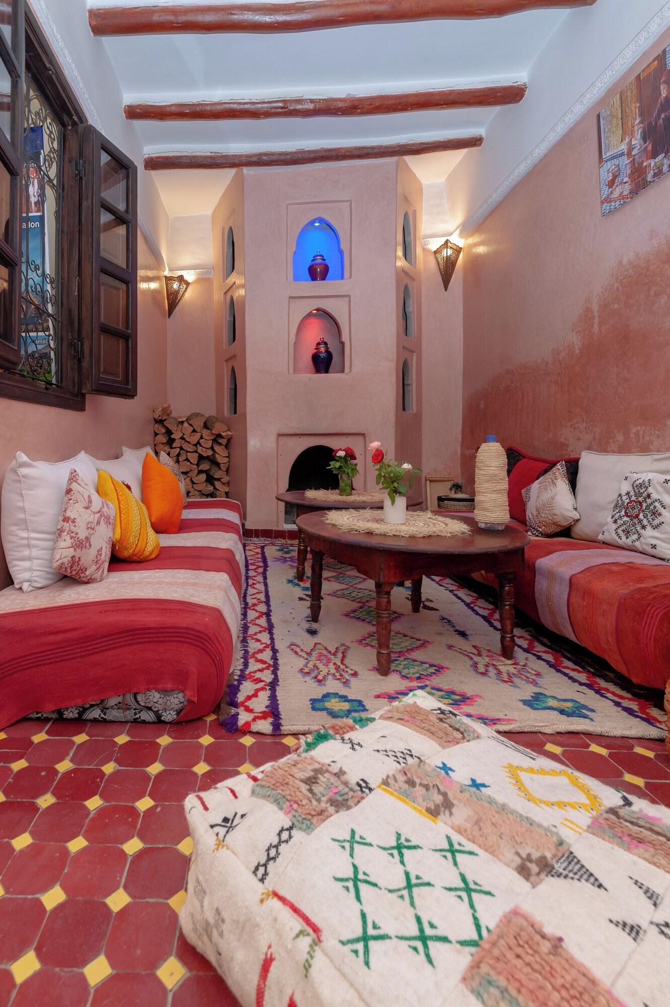 Vista Lobby Riad Dar Tuscia