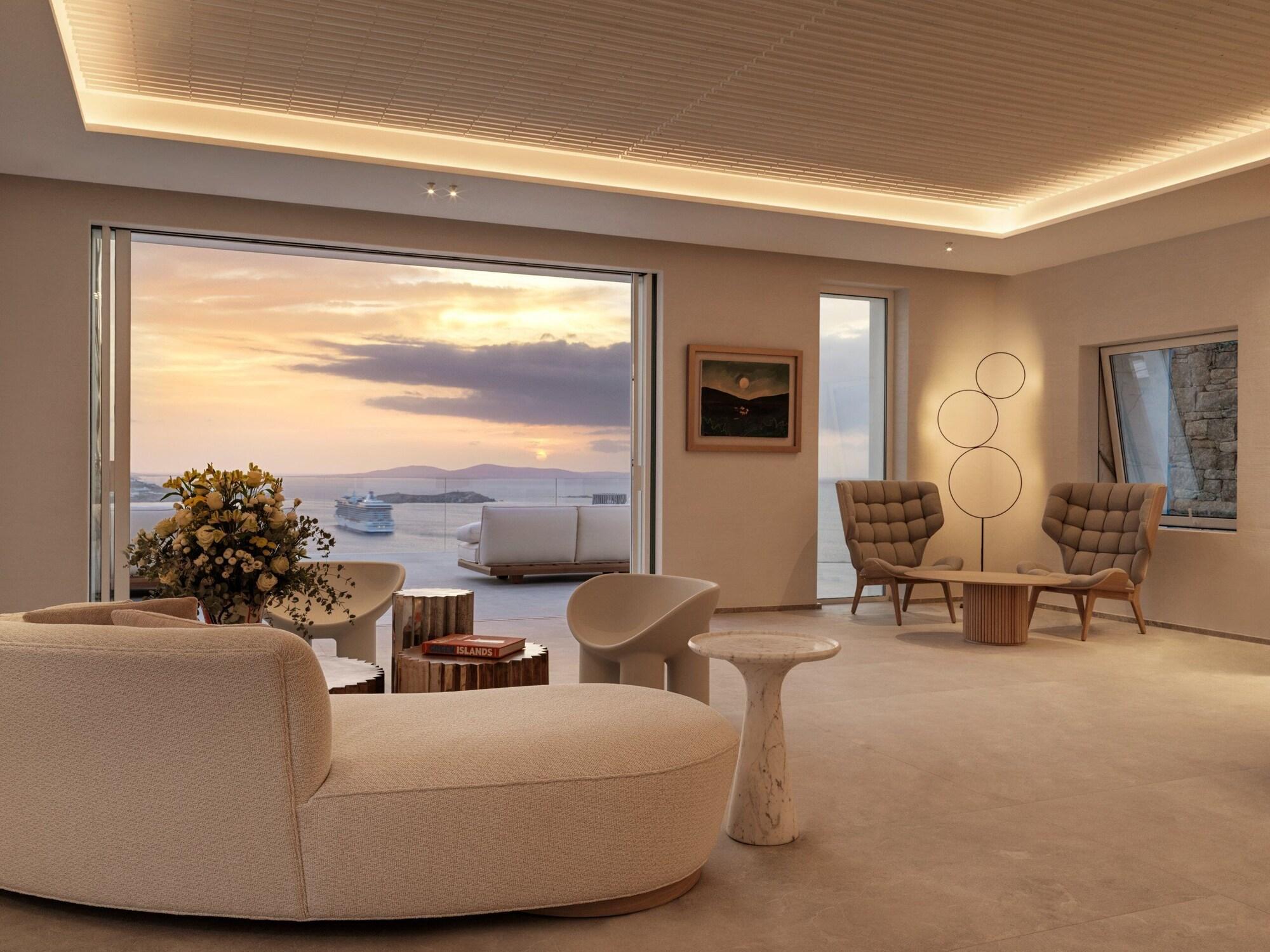 Vista Lobby Deos Mykonos - A Myconian Collection Hotel