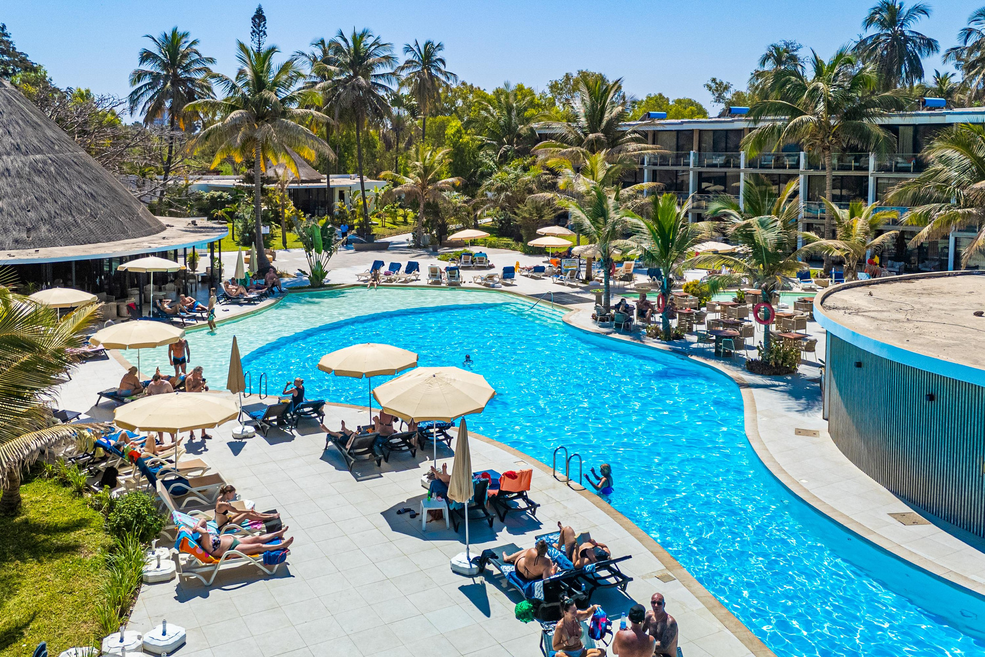 Vista Piscina Kombo Beach Resort