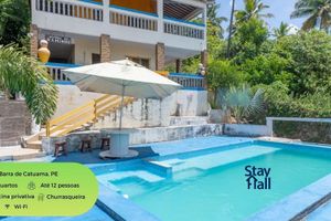 Alquiler Vacacional - Casa c/ Piscina-4 Quartos-Barra de Catuama-SH101M