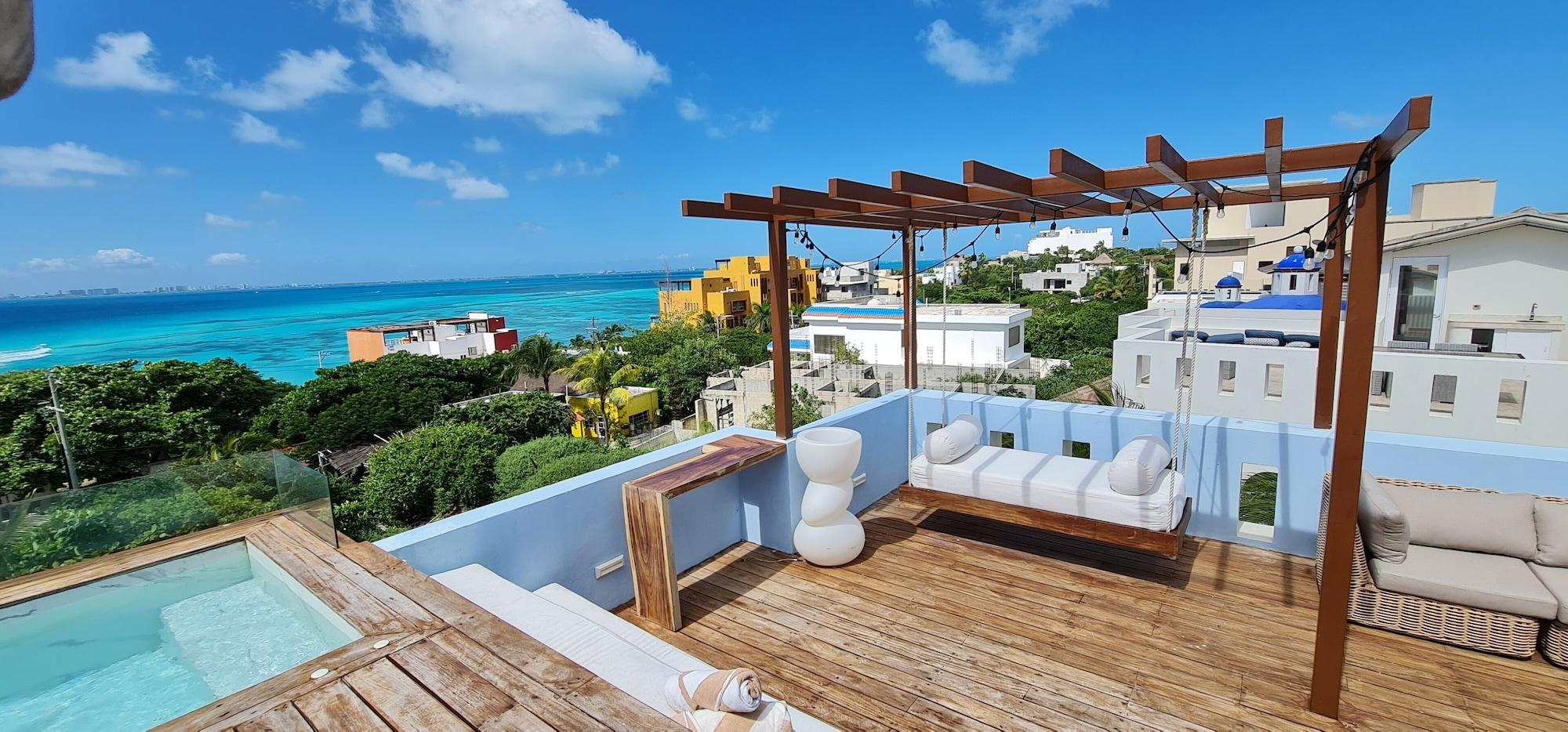 Varios CASA REYES Stunning Rooftop Oceanview