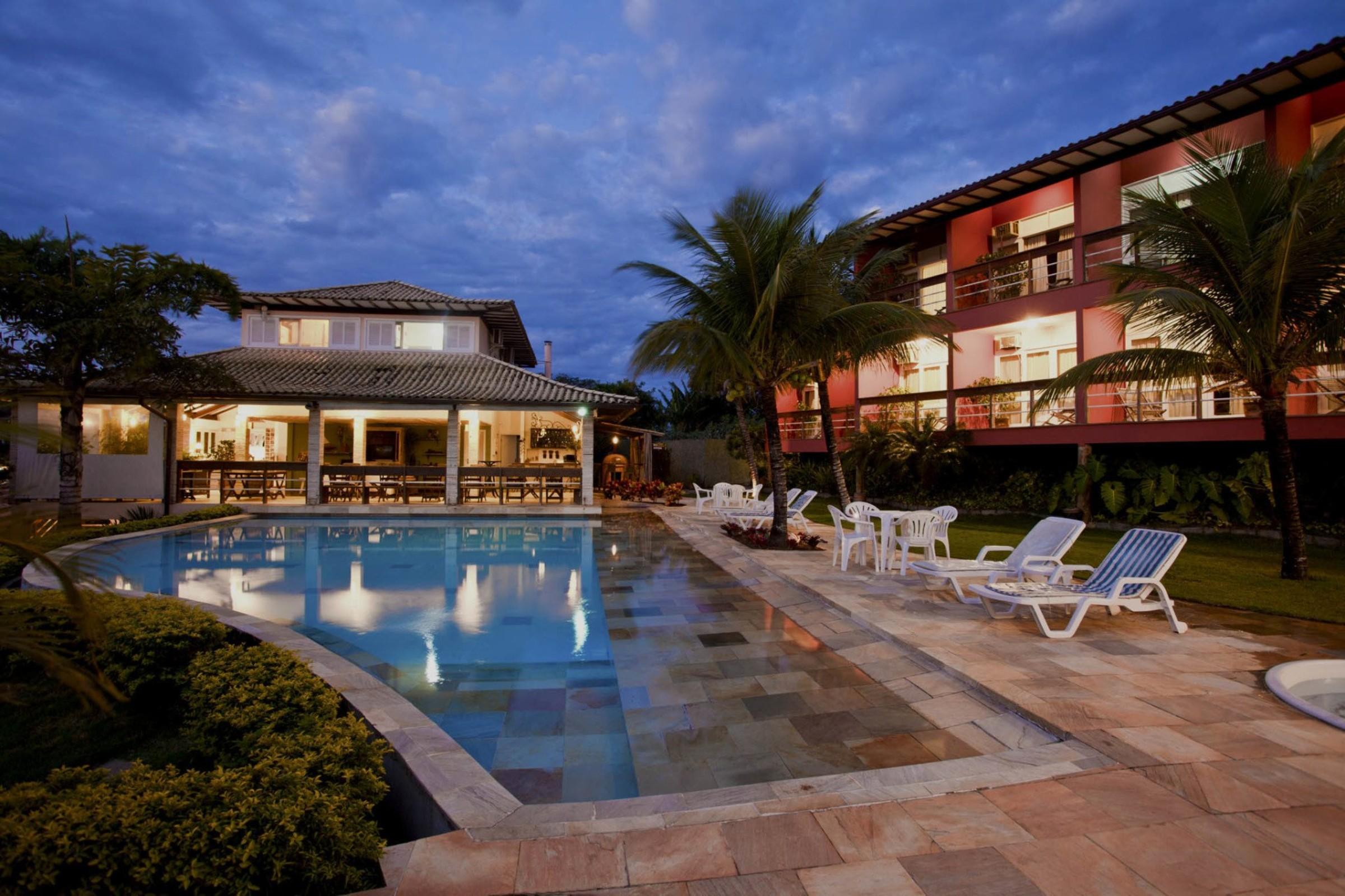 Vista Exterior Pousada Bon Bini