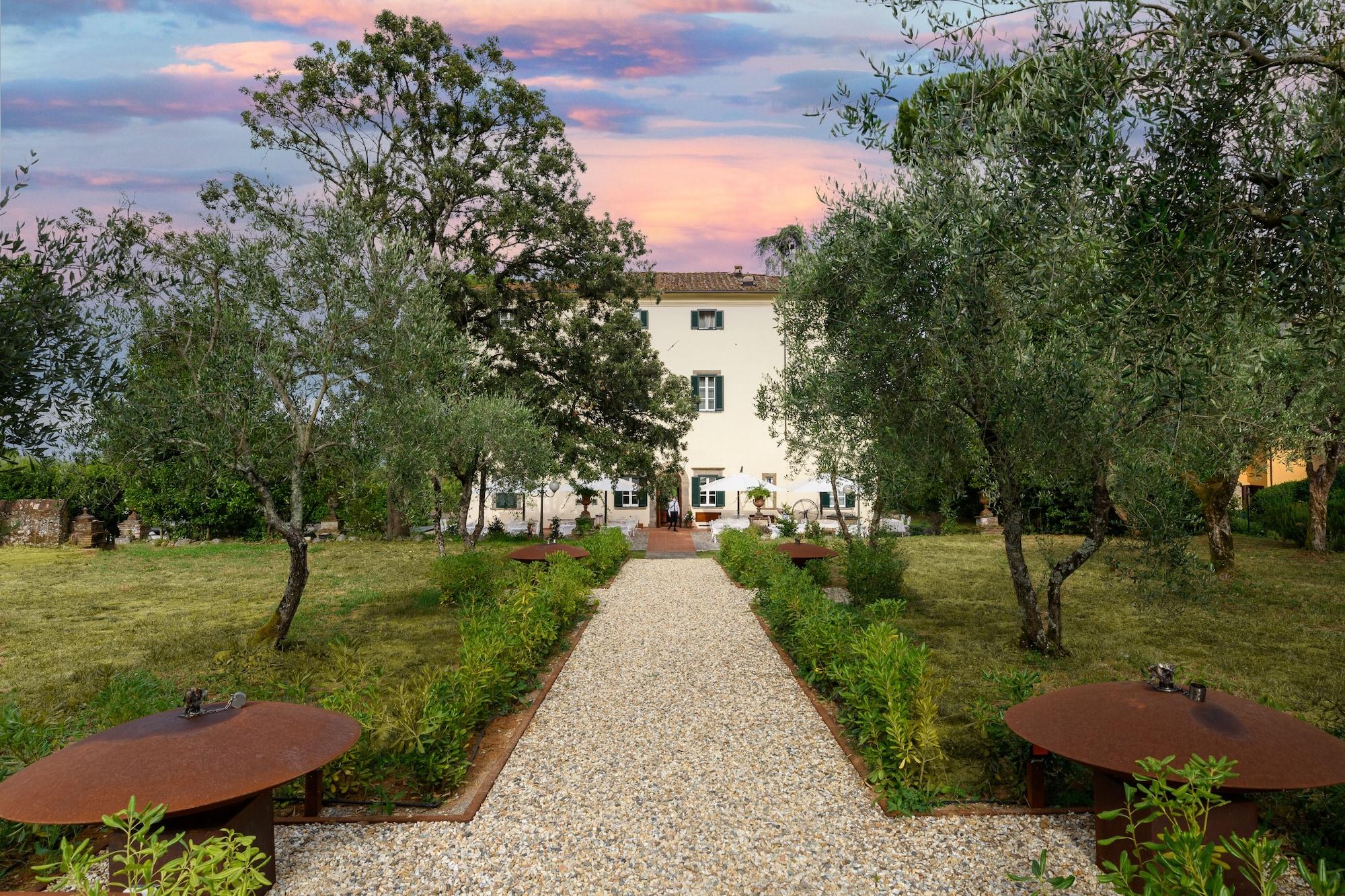 Vista Lobby Hotel Villa San Michele