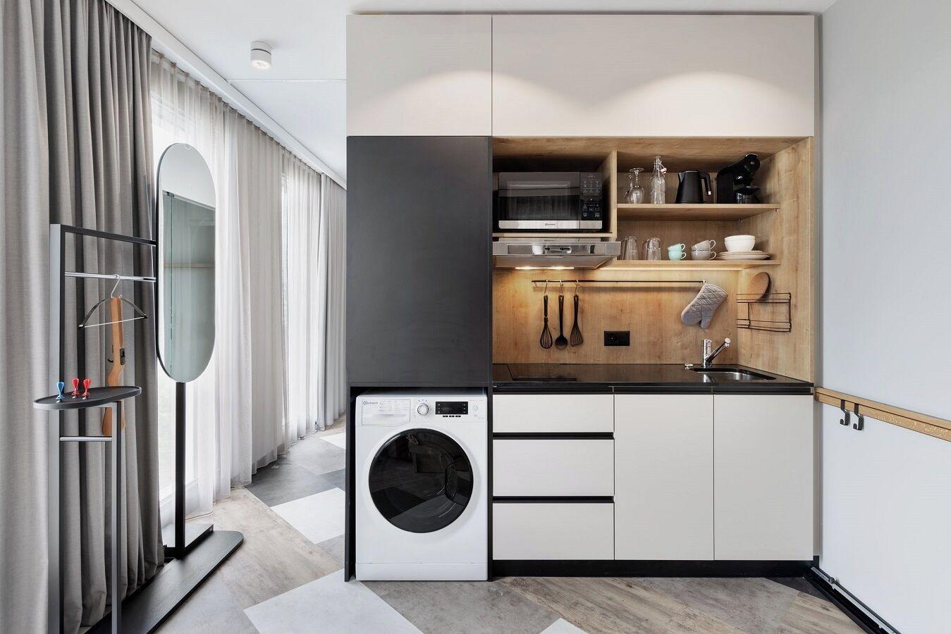 Equipamiento de Habitación Stay KooooK Geneva City – Online Check In