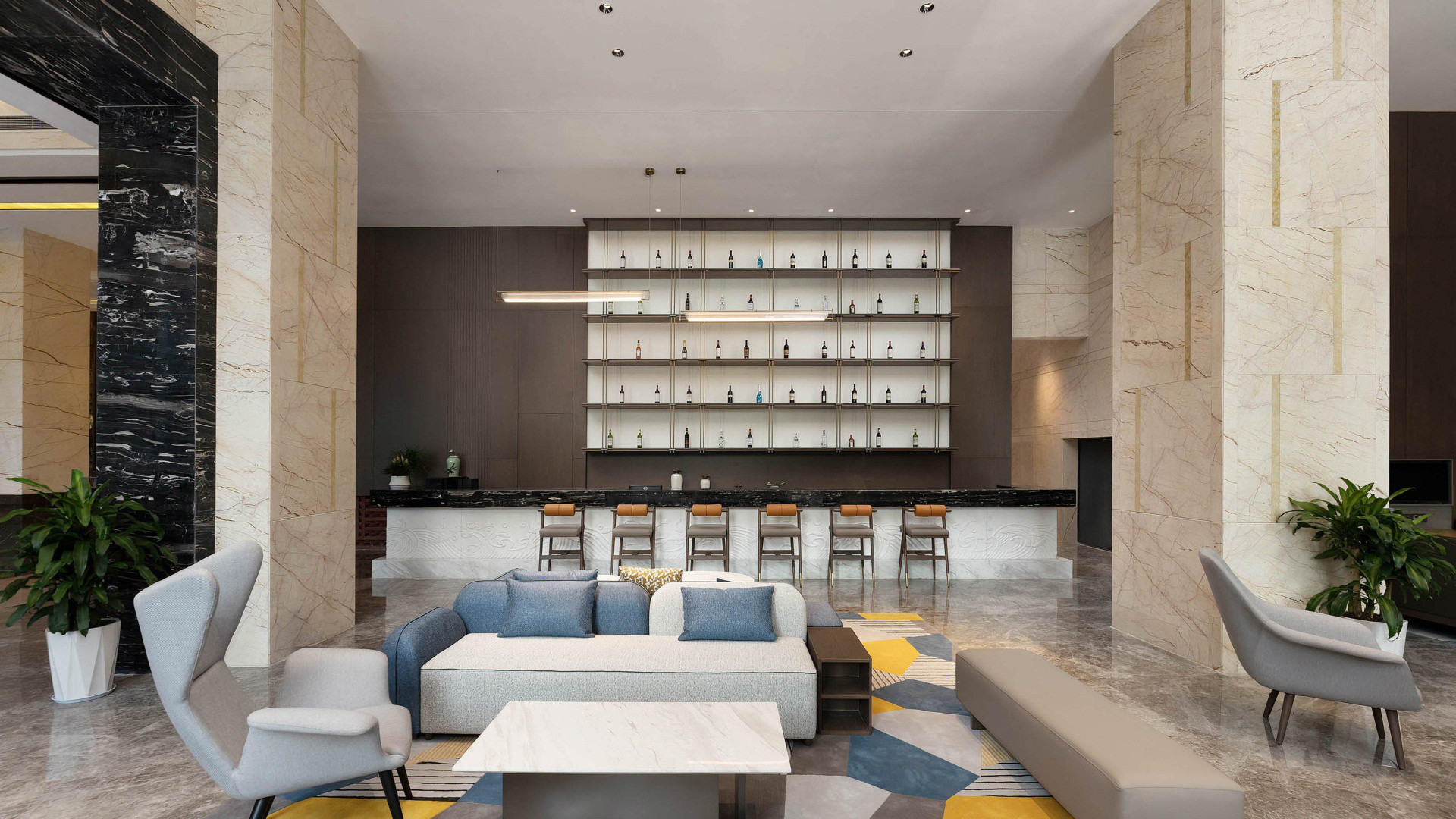 Bar/Salón Crowne Plaza Dujiangyan