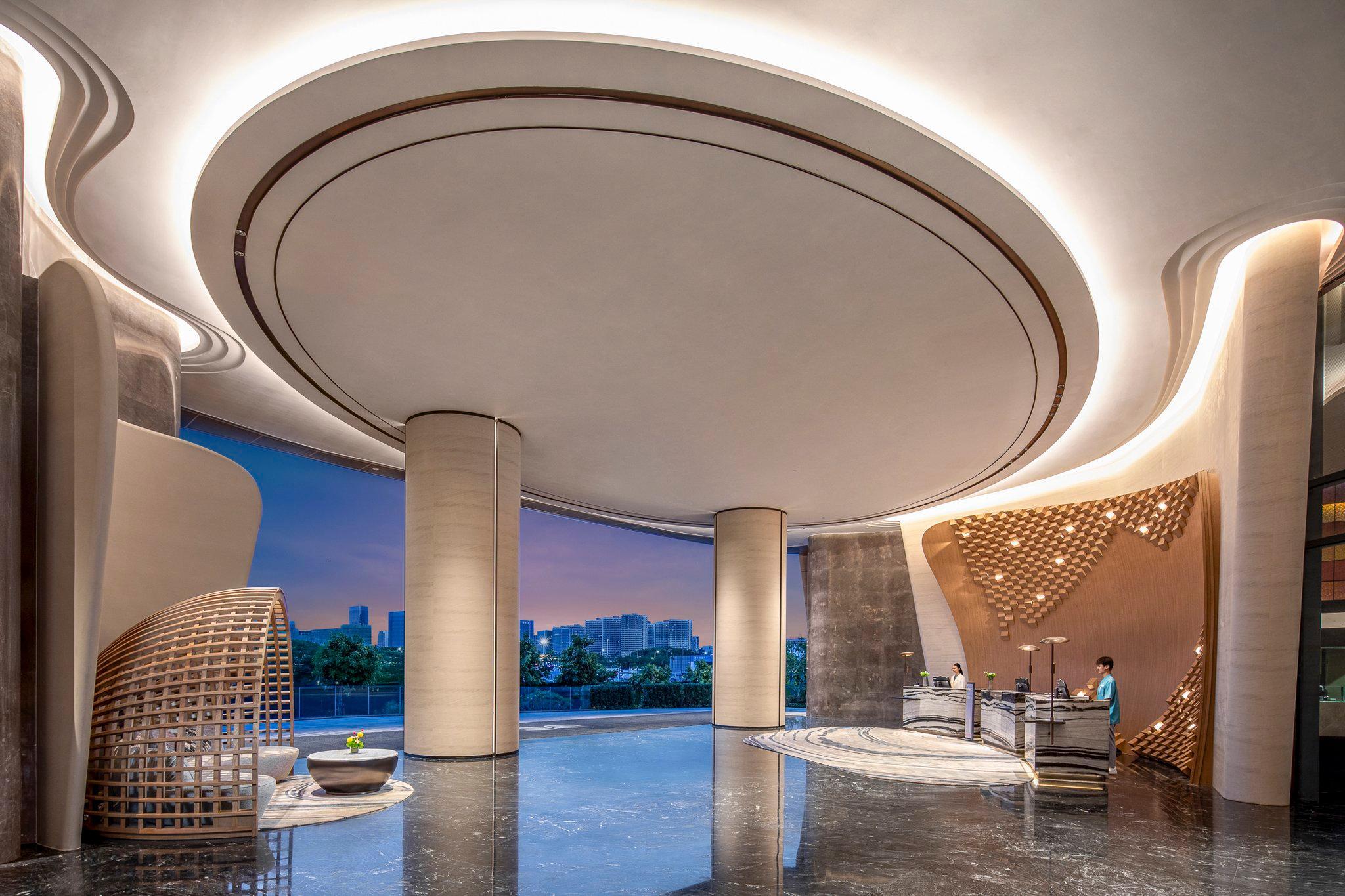 Vista Lobby Crowne Plaza Sanya Yazhou Bay