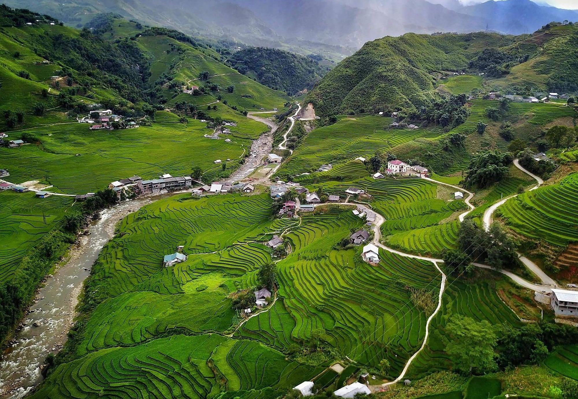 Vista Exterior Eco Palms House - Sapa Retreat