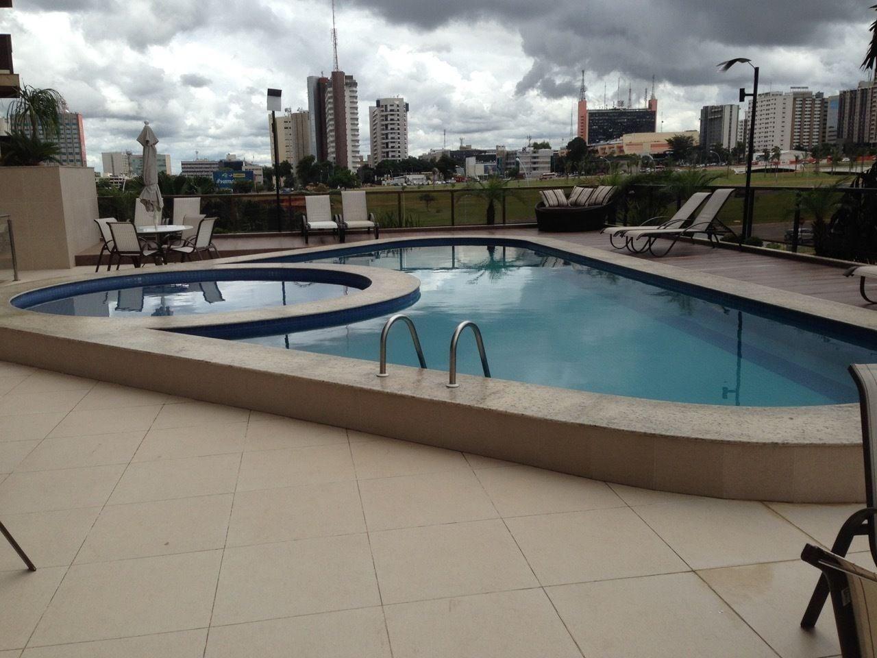 Vista Piscina Sateltour Apart Hotel
