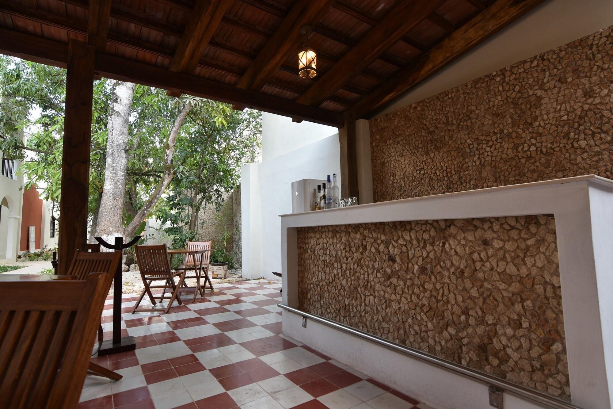 Vista Lobby Casa Valladolid Boutique Hotel