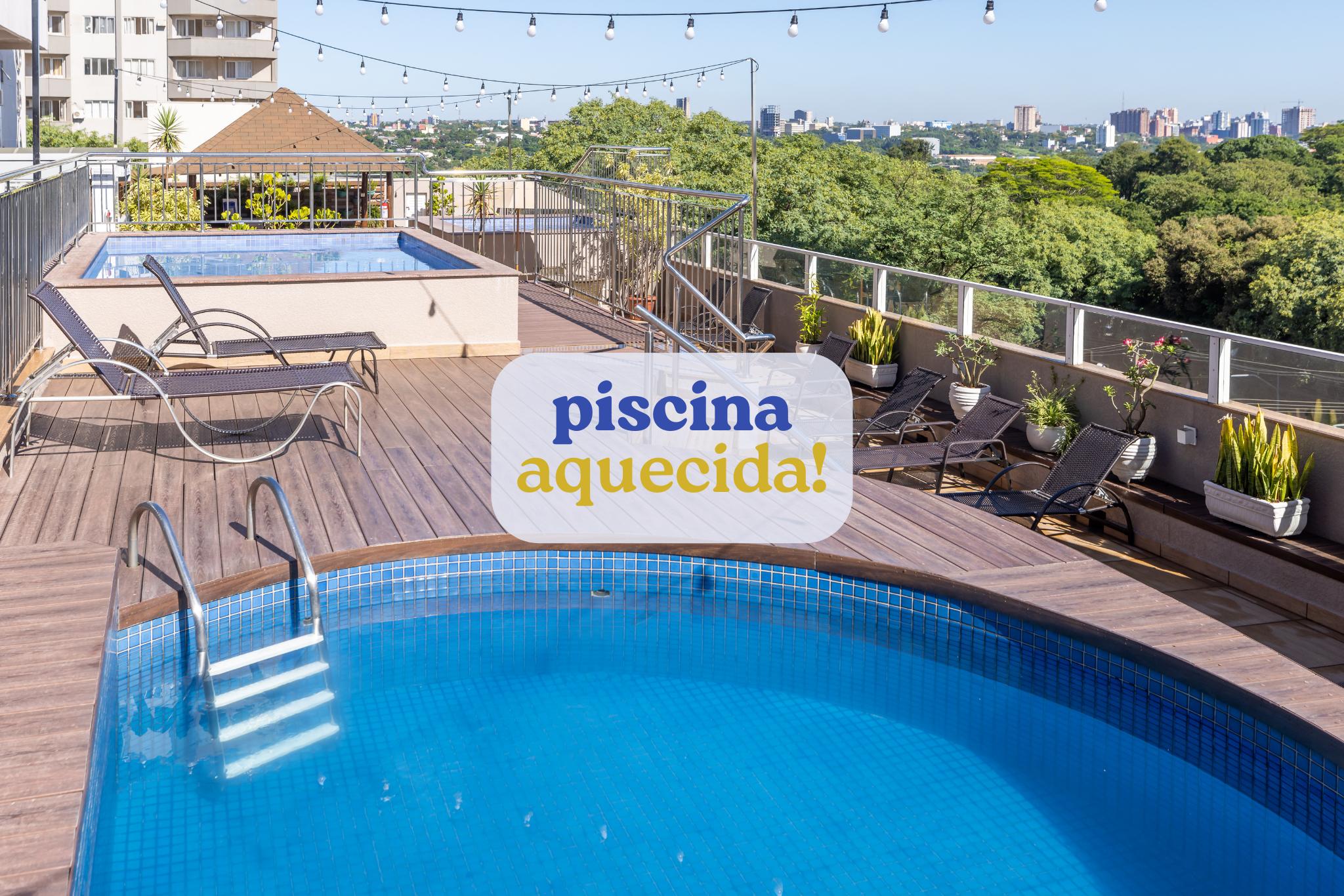 Vista Piscina Hotel Tarobá