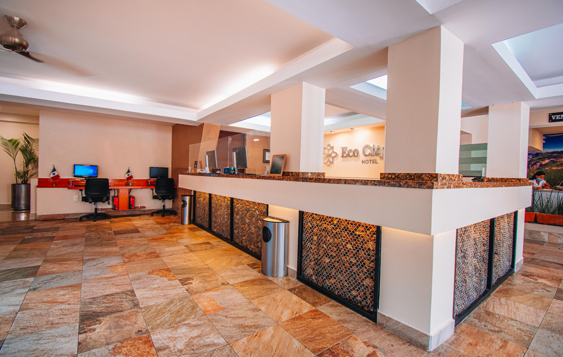 Vista Lobby Eco City Hoteles