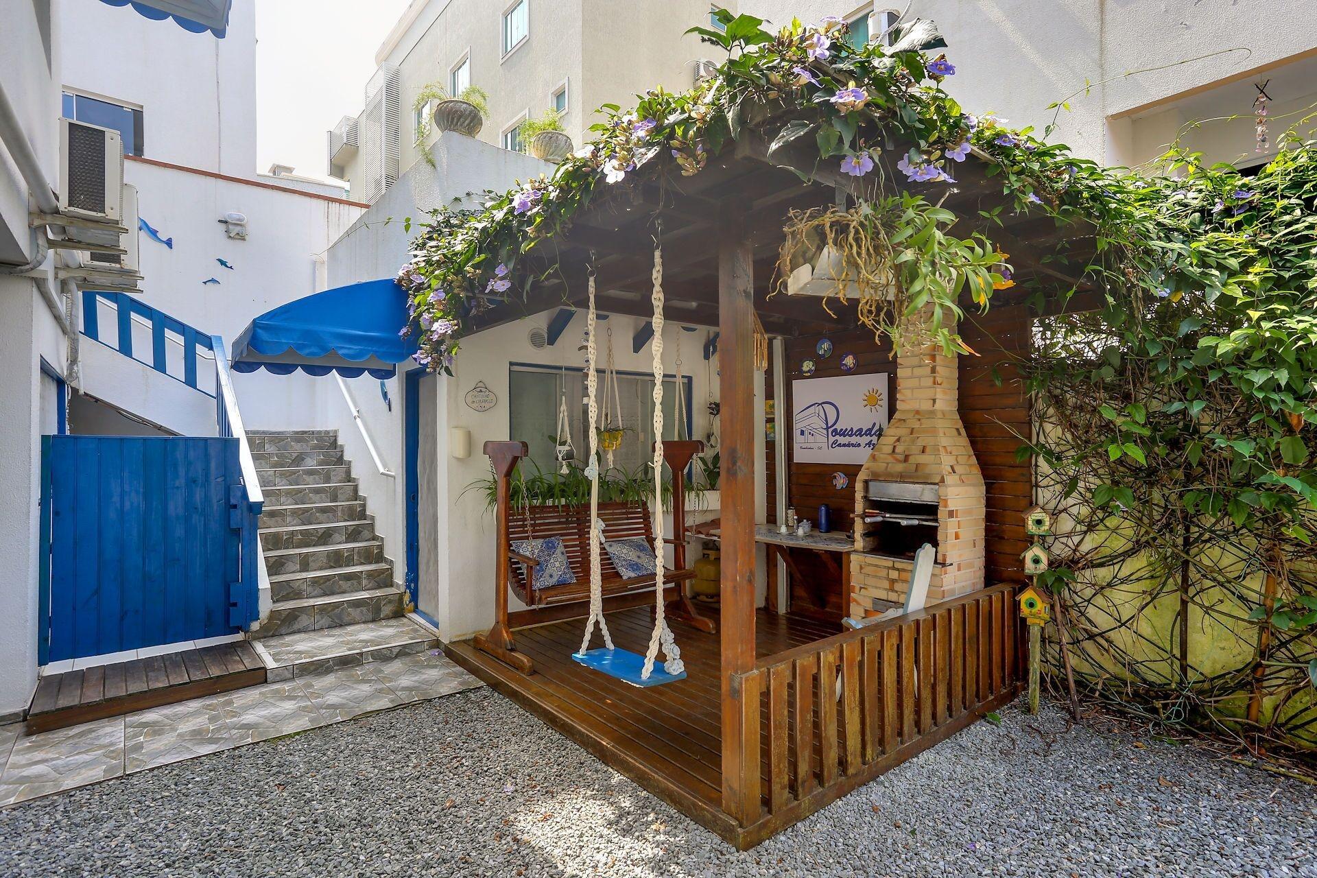 Vista Exterior Pousada Canário Azul