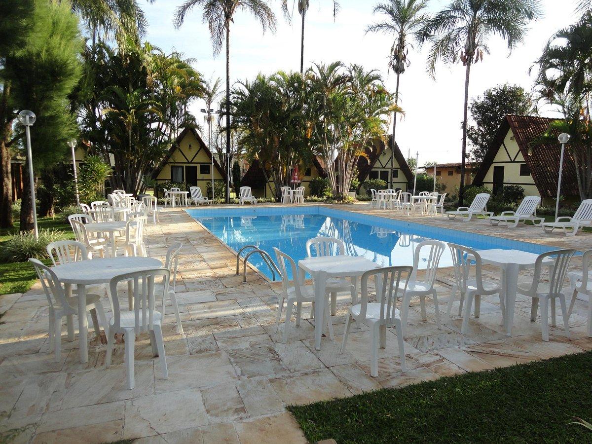 Vista da piscina Hotel Dona Beja