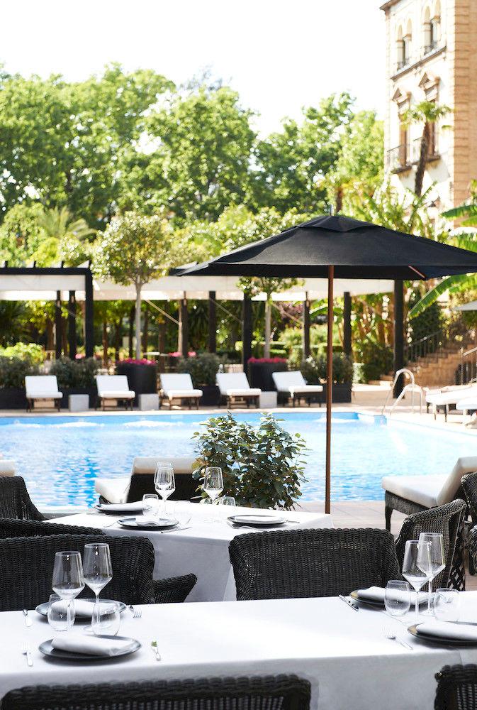 Vista da piscina Hotel Alfonso XIII, a Luxury Collection Hotel, Seville