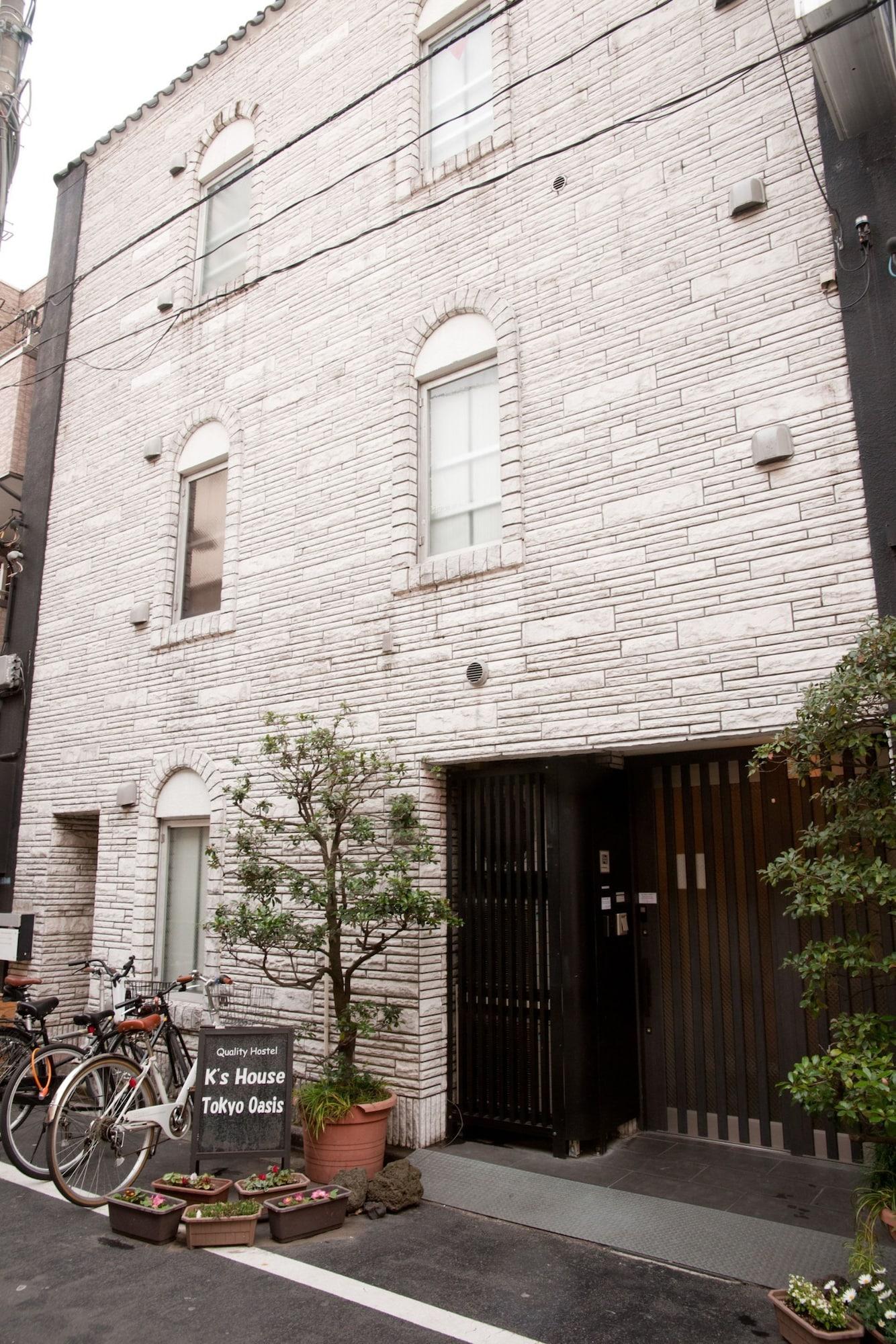 Vista Exterior K's House Tokyo Oasis - Hostel