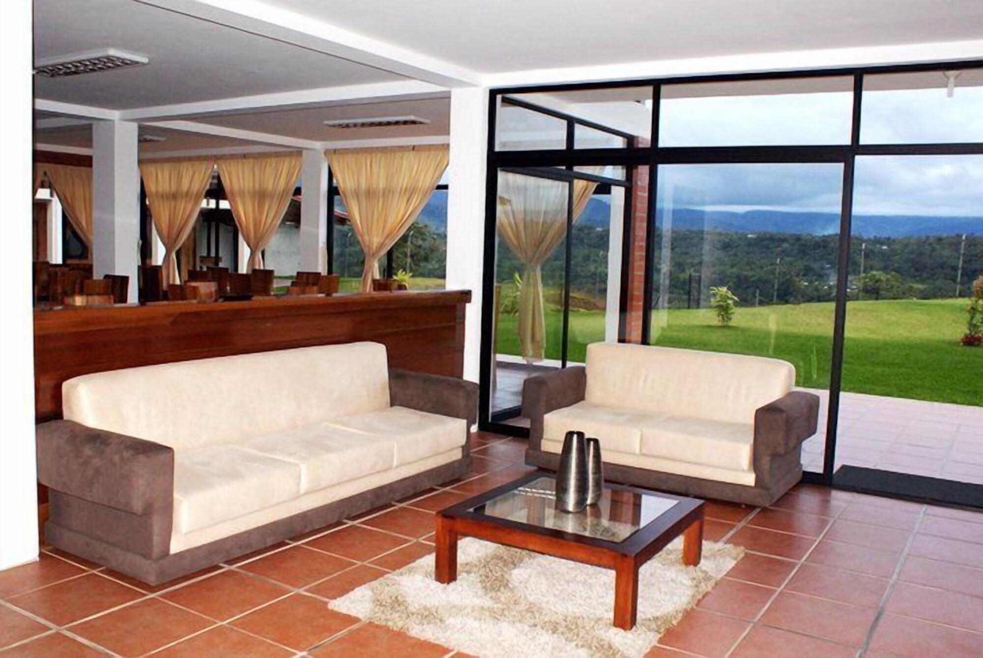 Vista Lobby Hosteria Farallon
