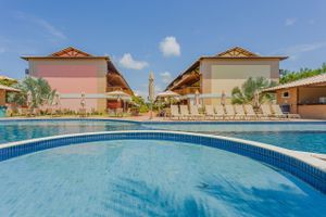 Alquiler Vacacional - IT106 Excelente Apartamento Pé na Areia com 4 Suítes - Itacimirim