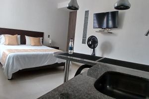 Arriendo temporal - 302 Moderno Aparta-Suite en Versalles Tipo Loft - Cali Tower Suites & Lofts