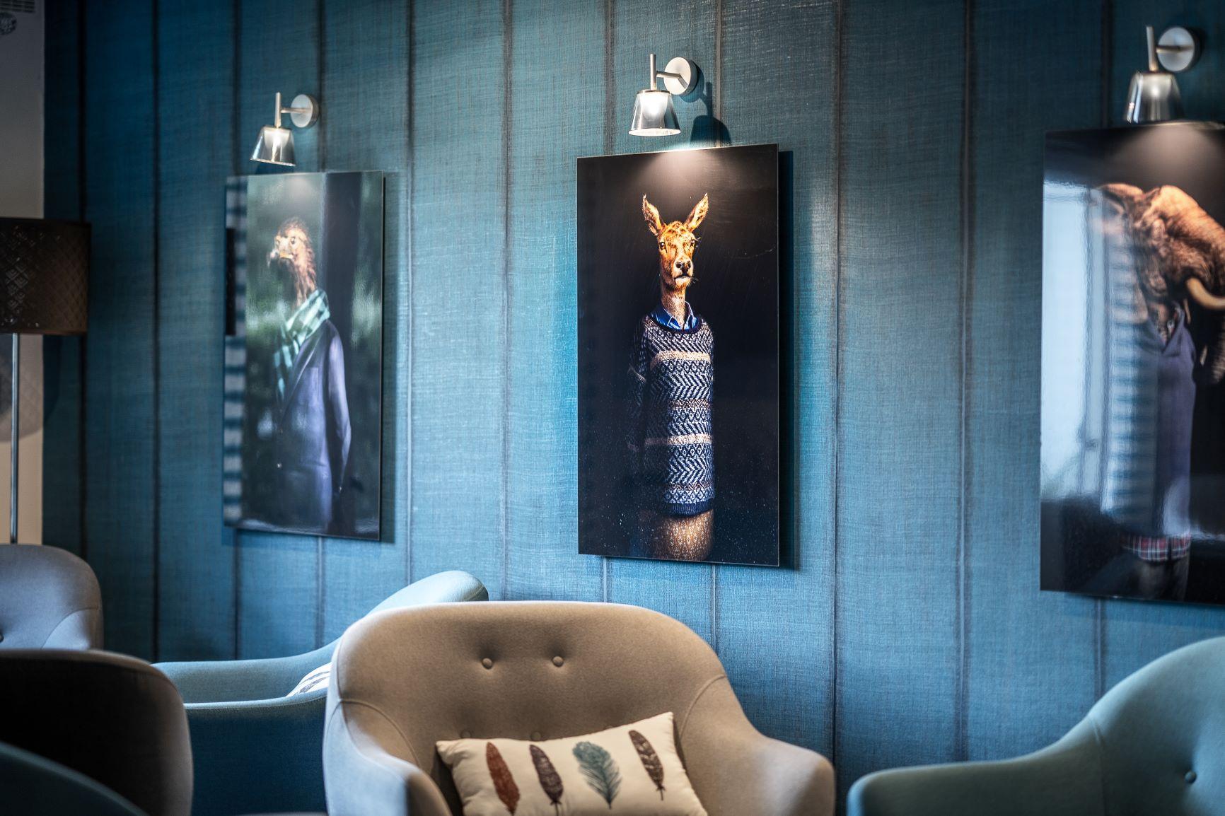 Vista Lobby Hotel Acadie Orly Morangis