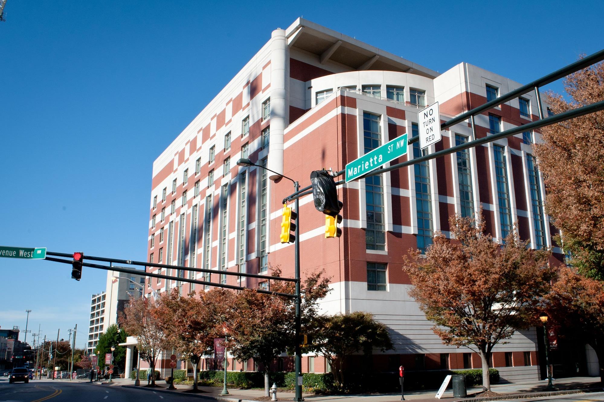 Vista Exterior Embassy Suites by Hilton Atlanta at Centennial Olympic Park