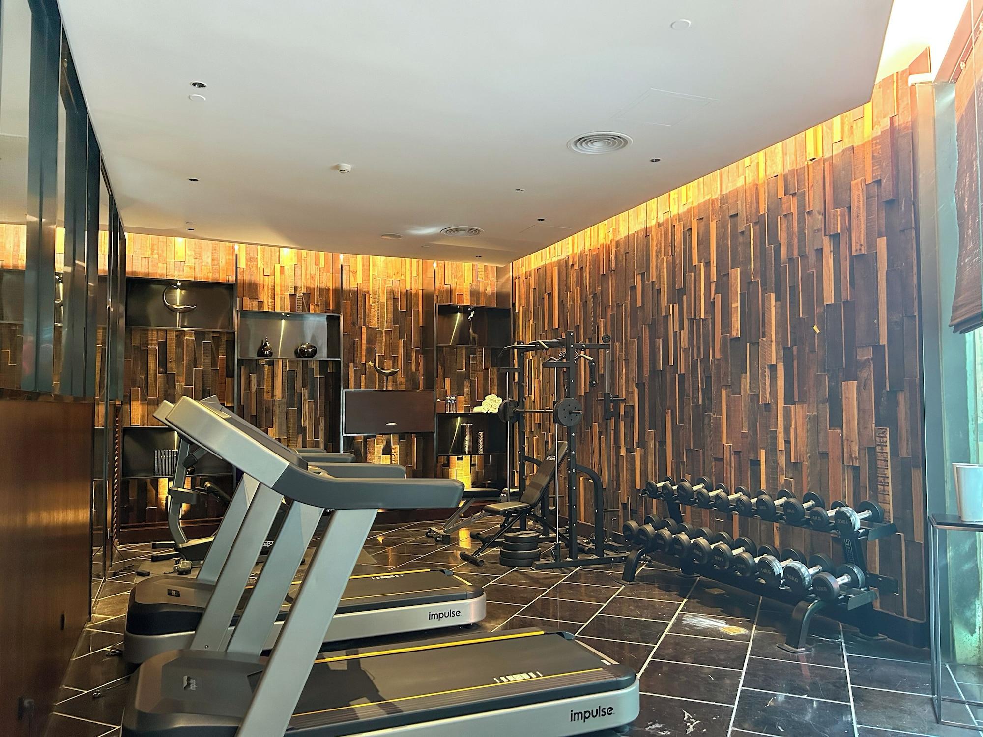 Gimnasio The Mulian Hotel Guangzhou Zhujiang New Town