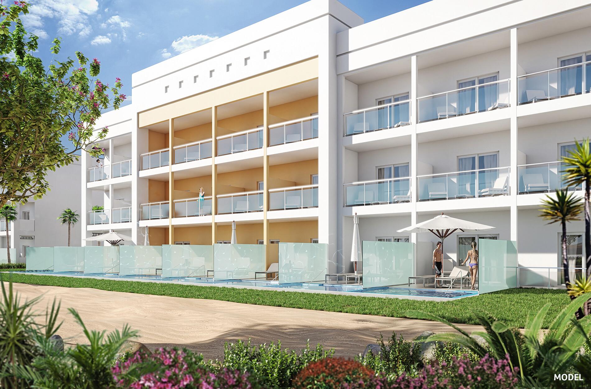 Vista Exterior Riu Baobab - All Inclusive
