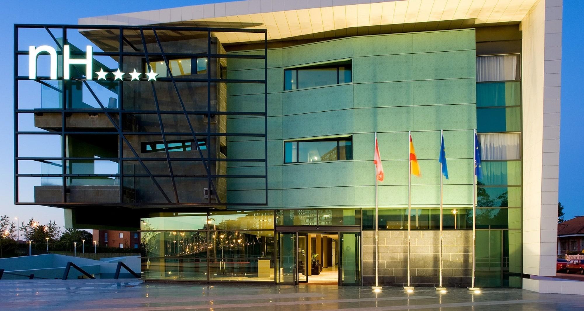 Vista Exterior NH Gijón