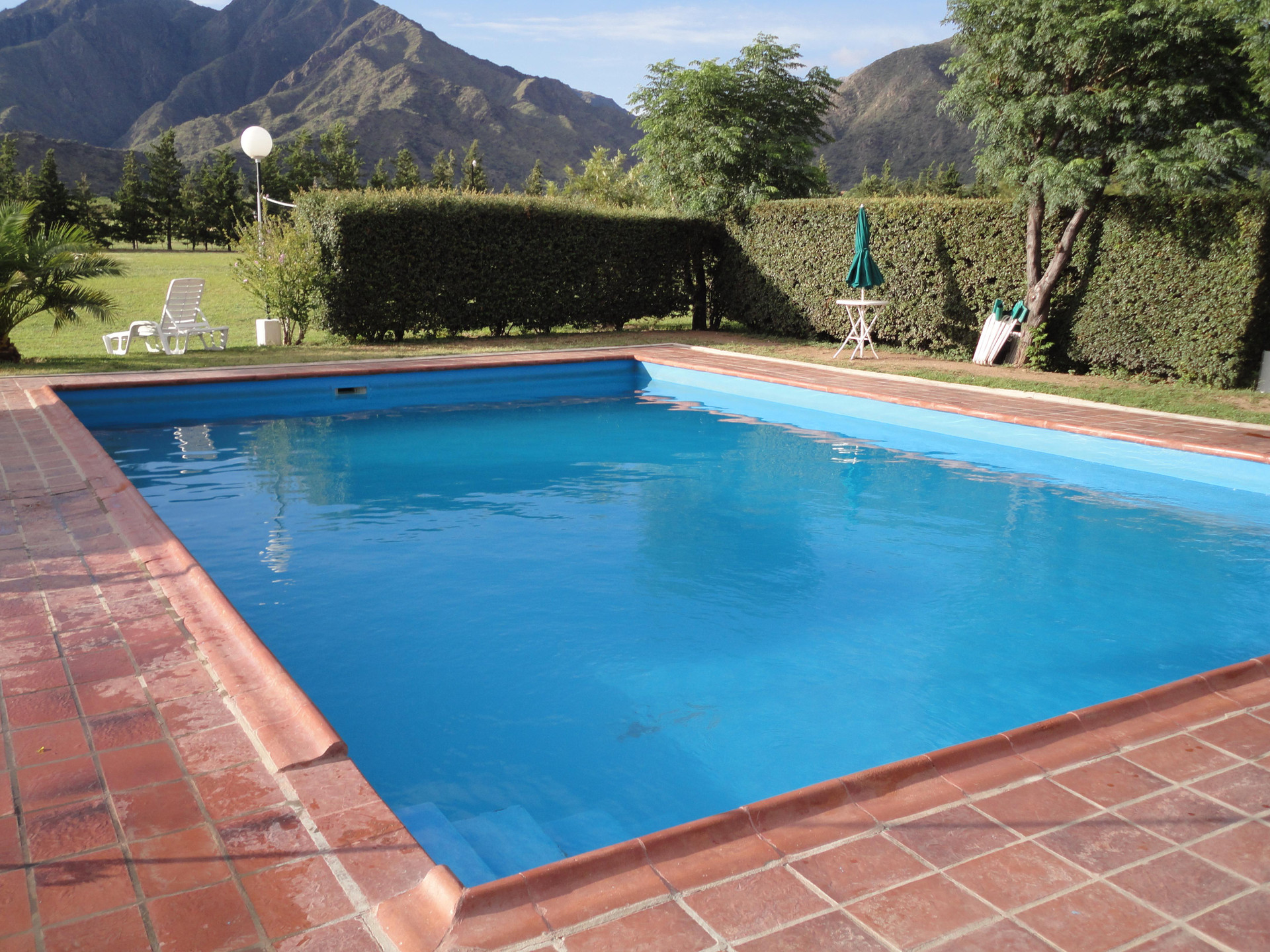 Vista Piscina Hotel Luján