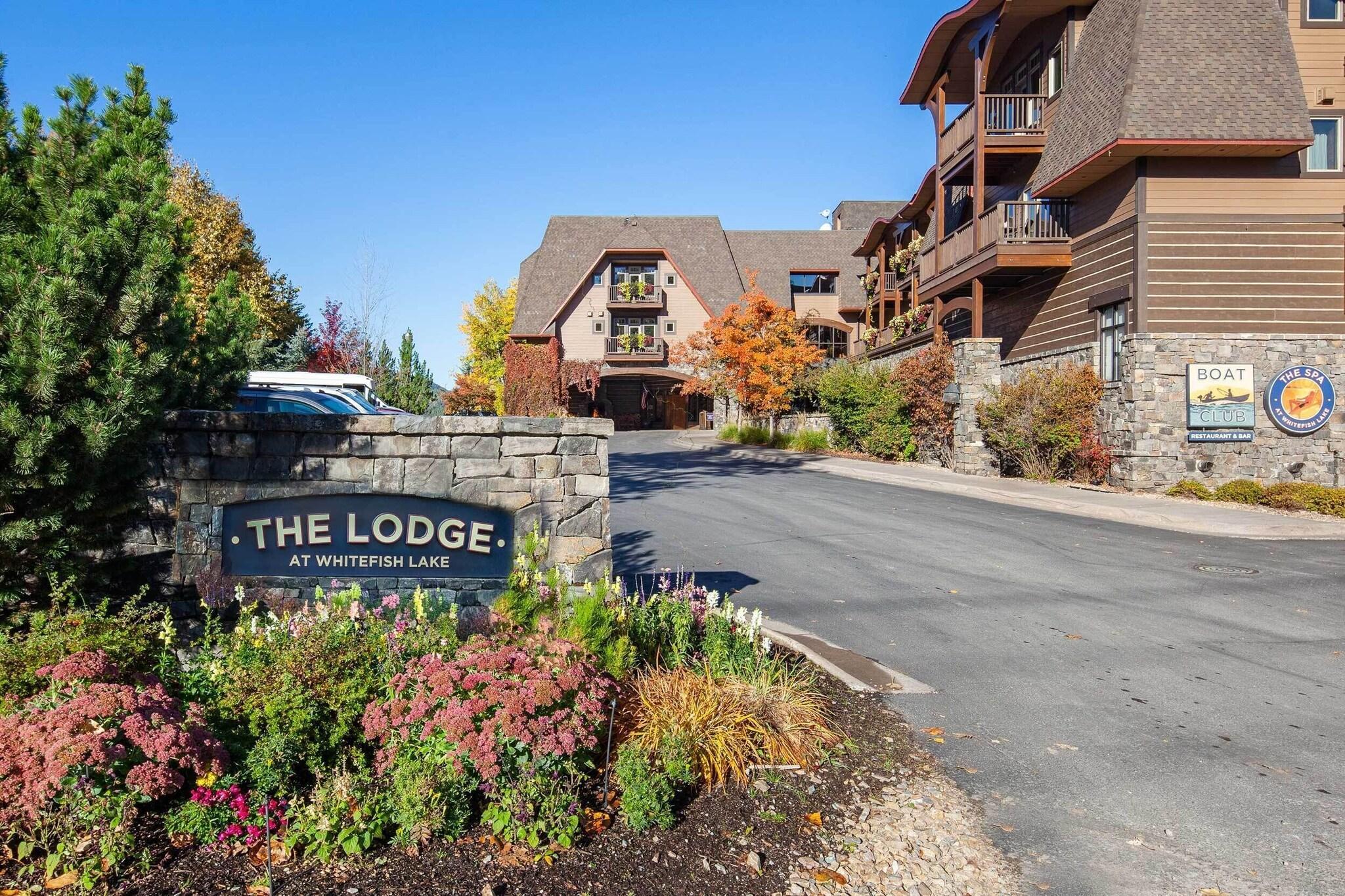 Vista Exterior Lodge at Whitefish Lake