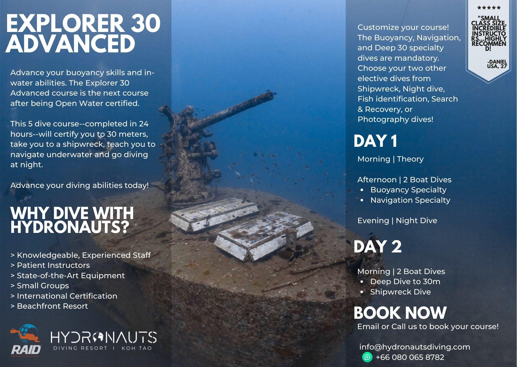 Vista Exterior Hydronauts Diving Resort