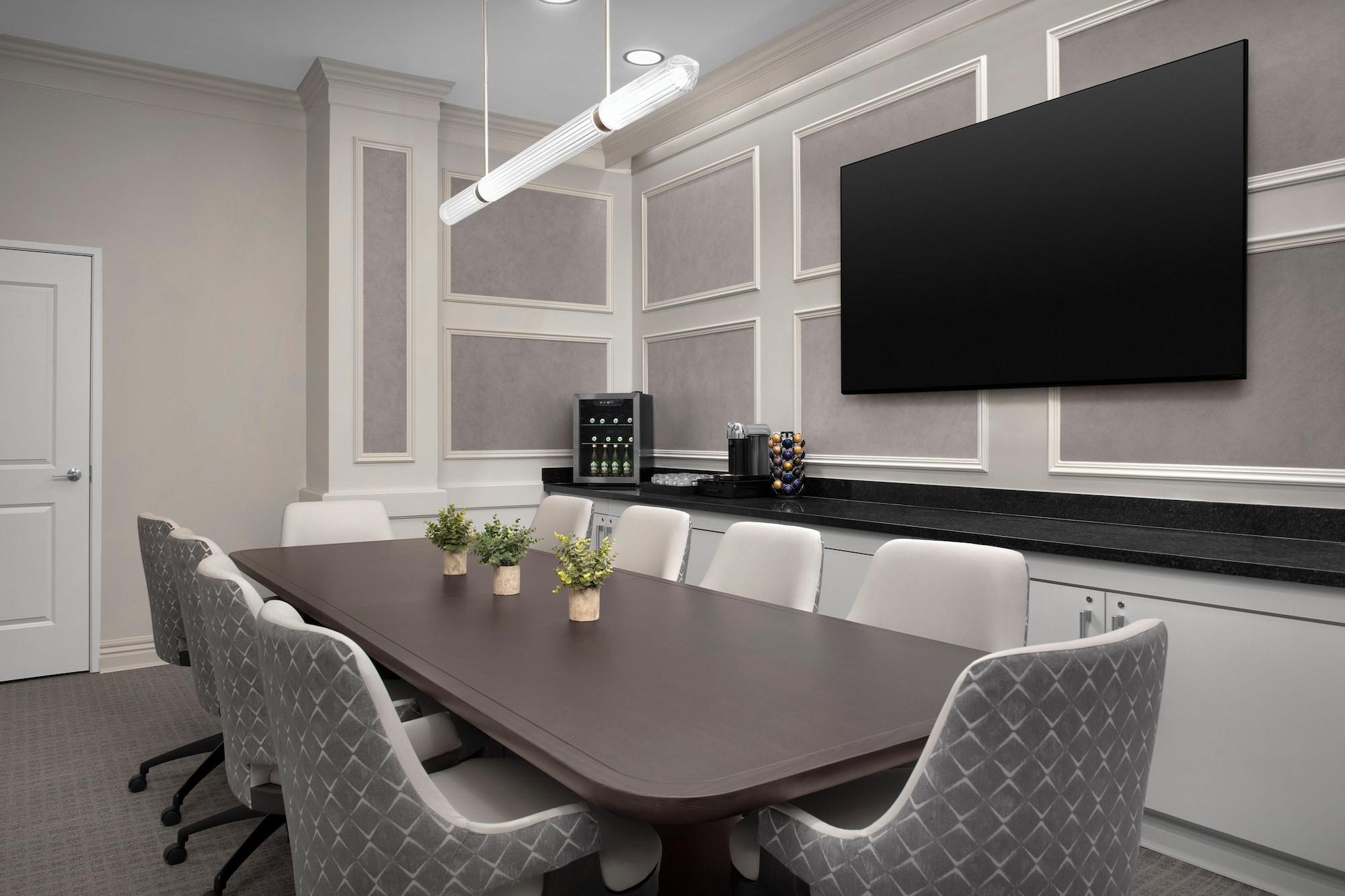 Sala de Reuniones Courtyard by Marriott Richmond Downtown