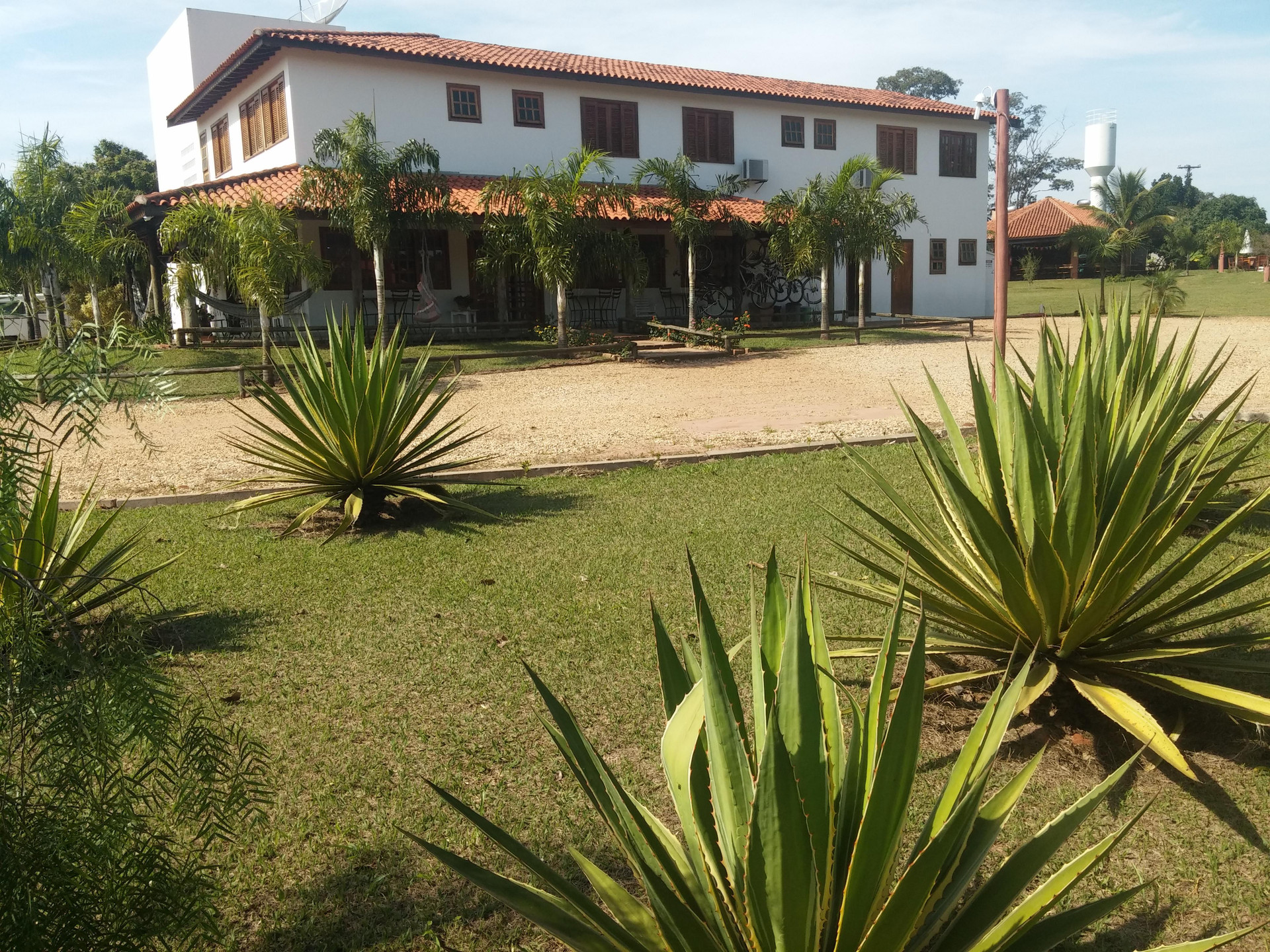 Vista Exterior Pousada Pé na Terra
