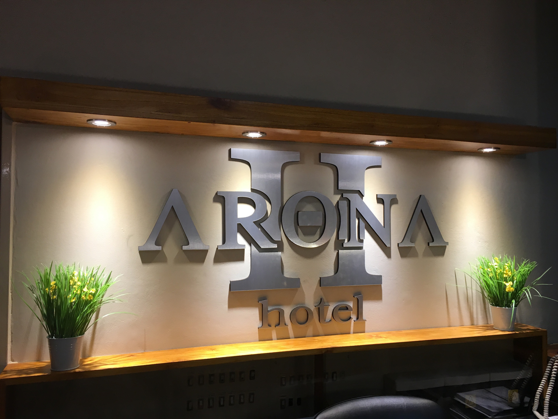 Vista Exterior Hotel Arona