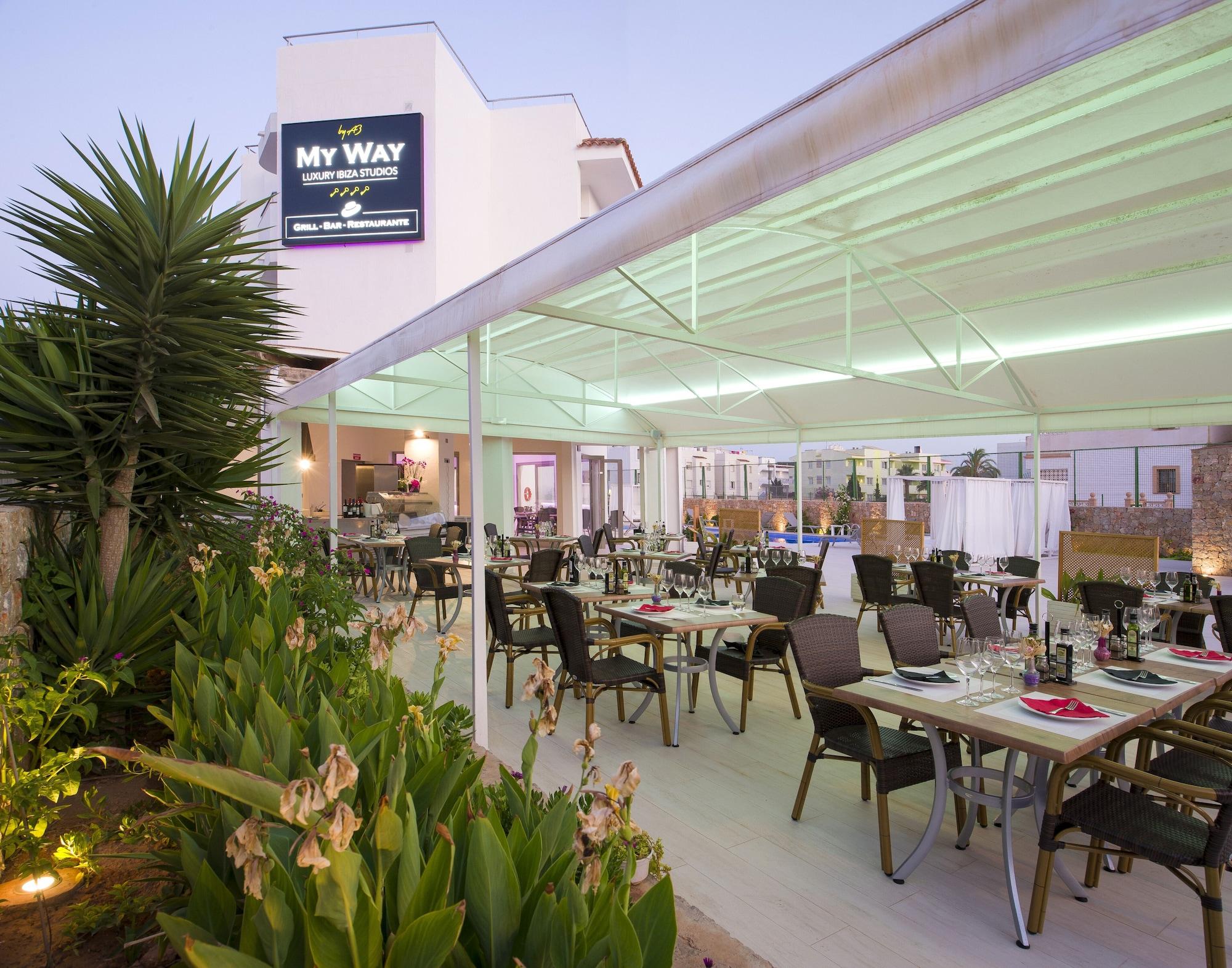 Restaurant My Way Luxury Ibiza Studios