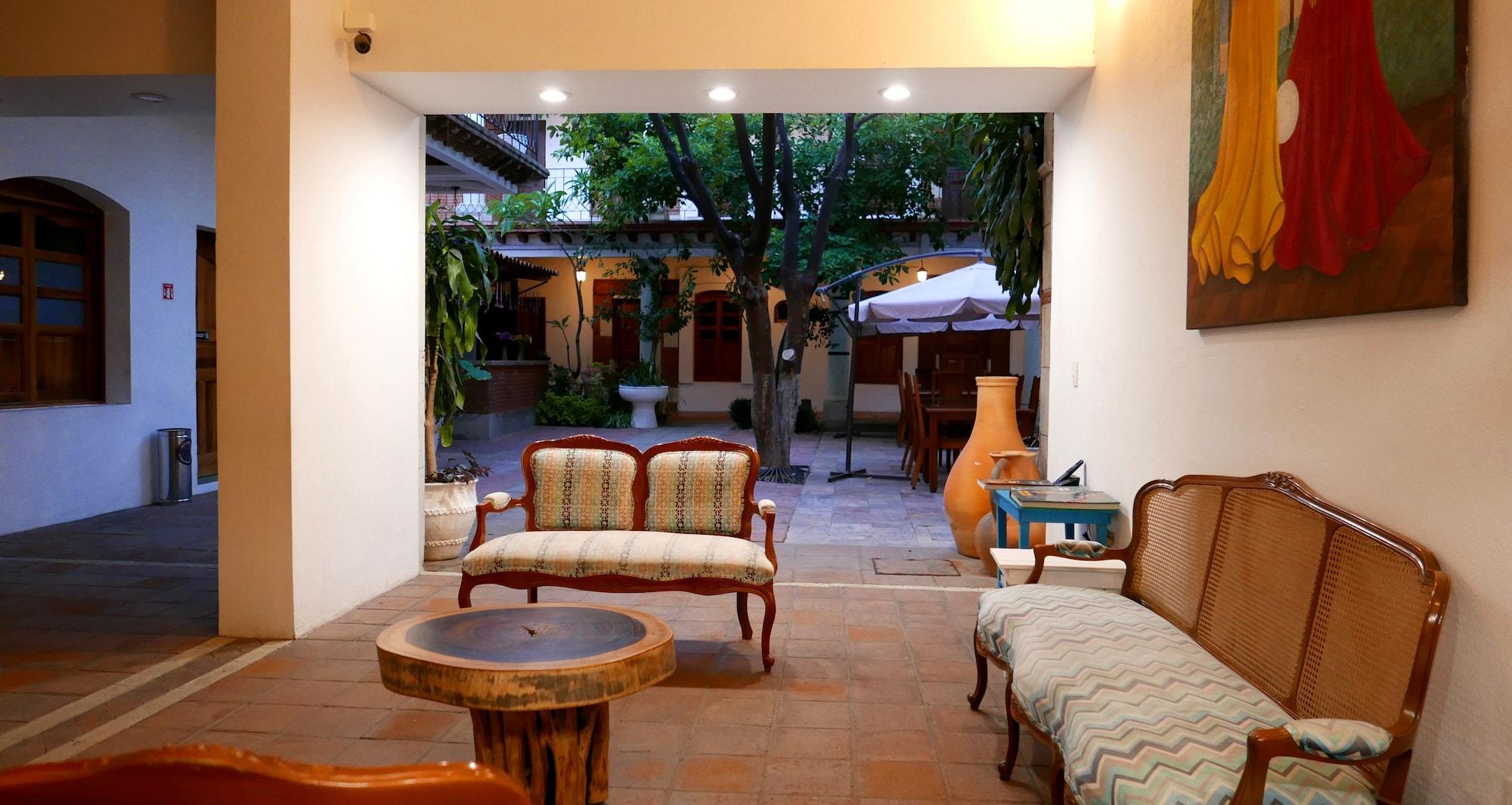 Vista Lobby NaNa Vida Hotel Oaxaca