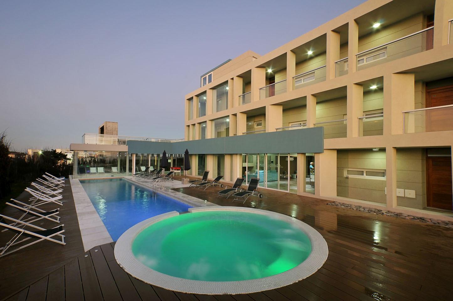 Vista Piscina Proa Playa Villa Gesell